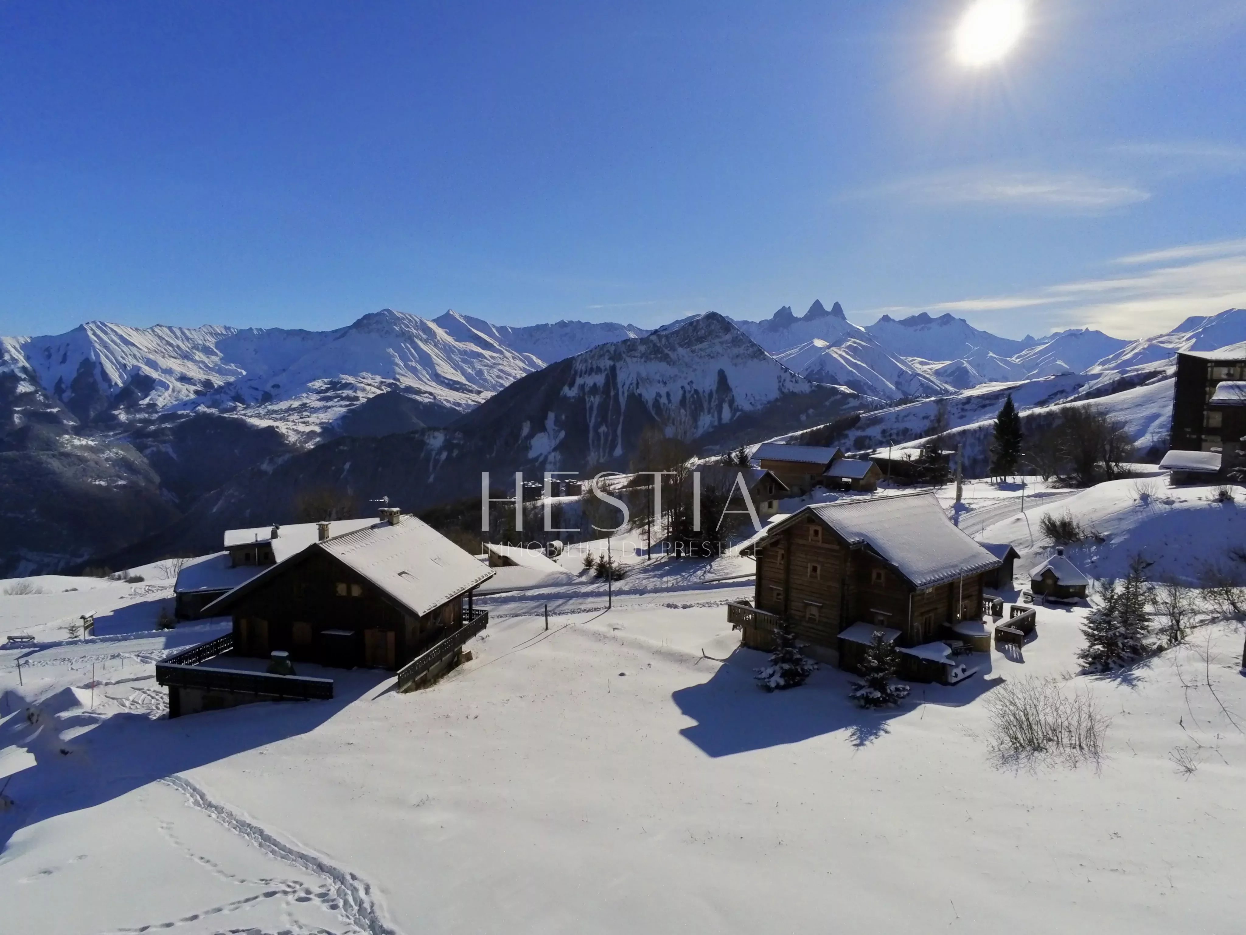 Chalet sur les pistes