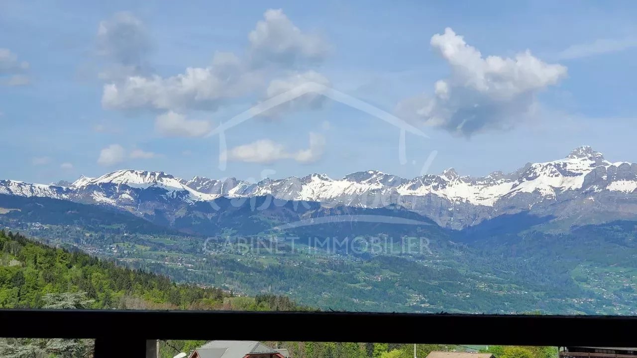 St Gervais Mt Blanc- T2 panoramique à 200mt du centre