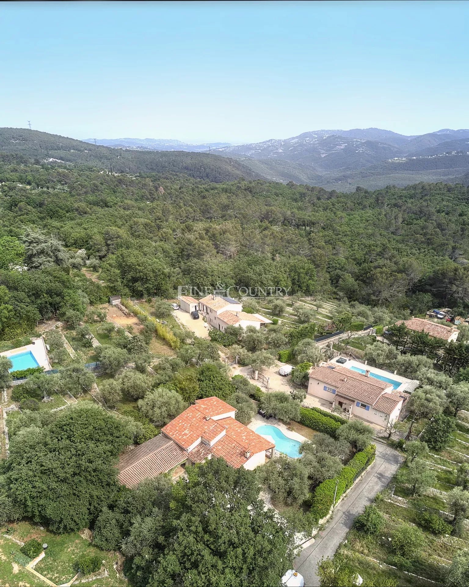 Photo of Charming Provençale Villa for Sale in Saint-Cezaire-sur-Siagne with Enchanting Landscapes