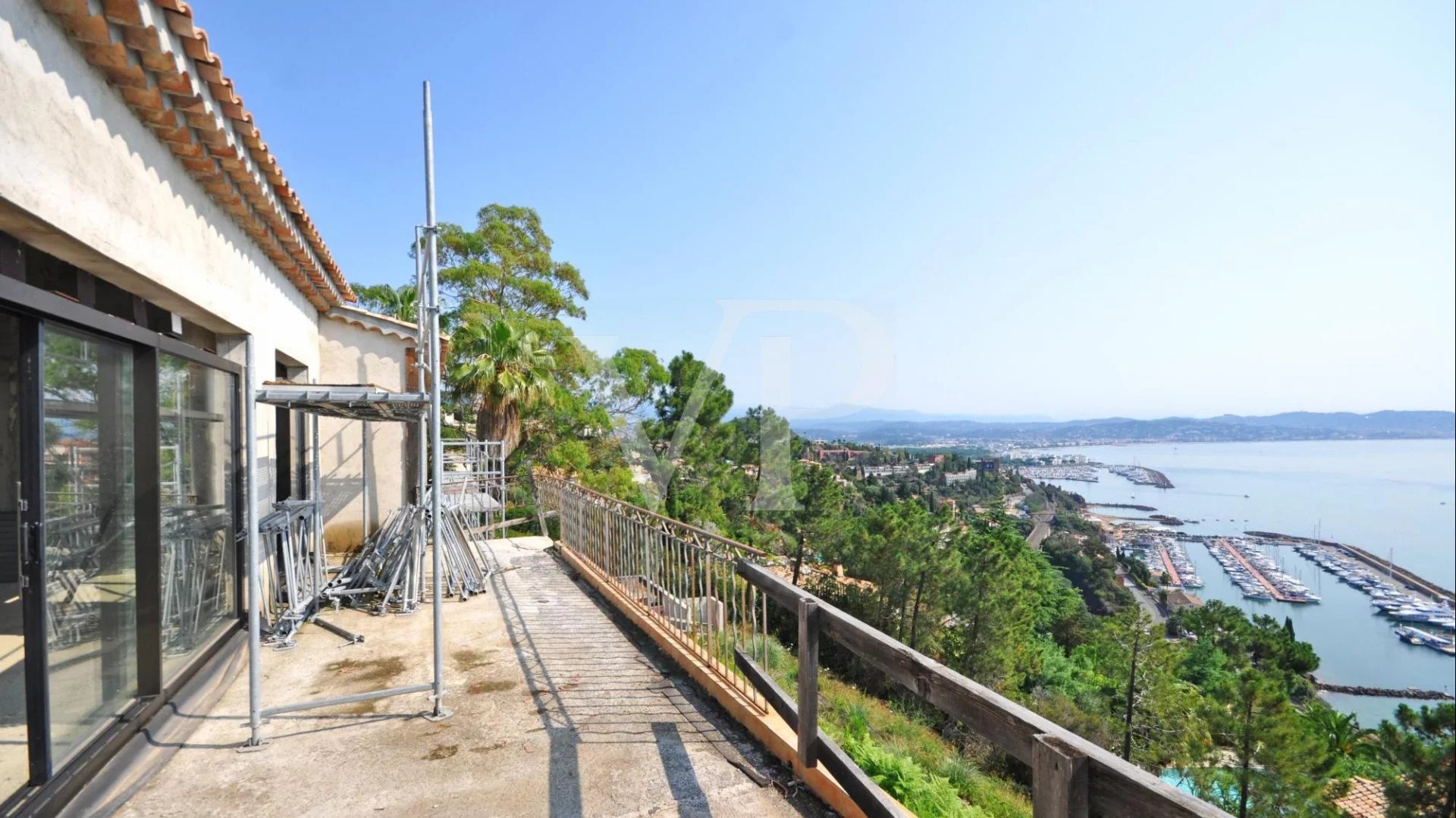 Projet de villa avec vue mer à 180 degrés