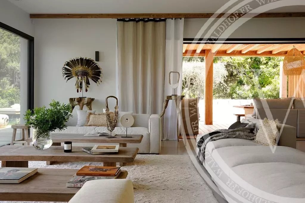 Unique villa, 9 bedrooms, in the Parks of Saint-Tropez
