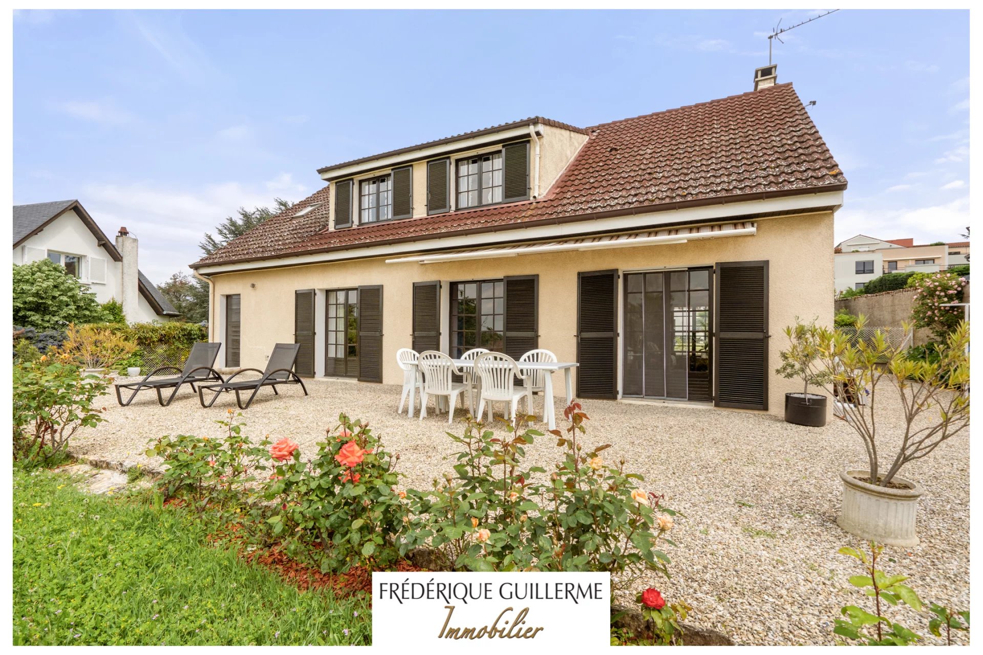 Maison style Ã®le de France sur beau terrain de 1400mÂ² - La Tour-de-Salvagny