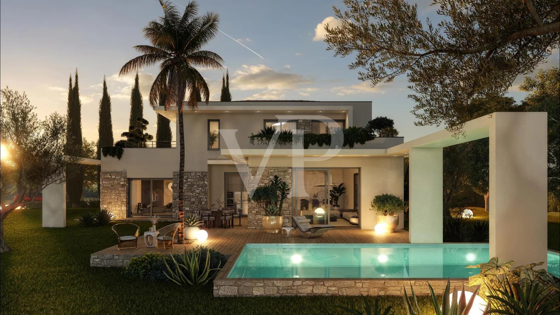 Villa im Contemporary-Stil
