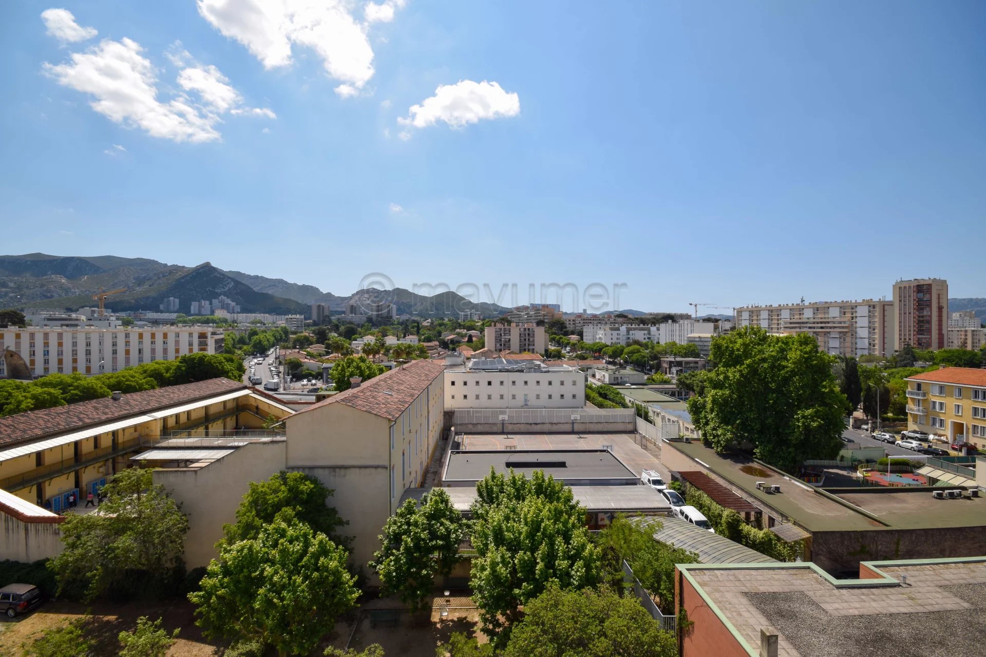 T3 avec grand balcon et Parking Pont de Vivaux 13010 Marseille