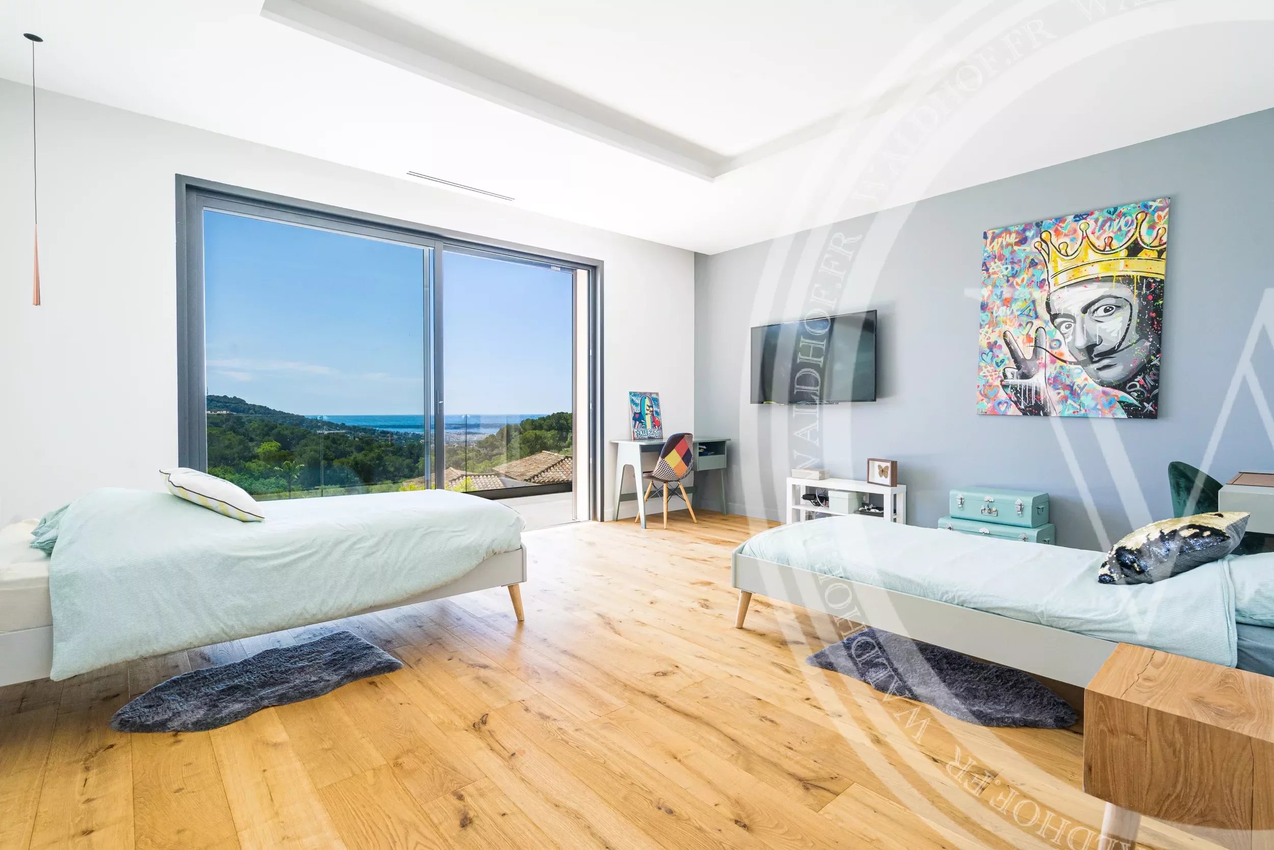 Villa 4 chambres, vue panoramique sur la mer et à 10min de Cannes – MOUGINS