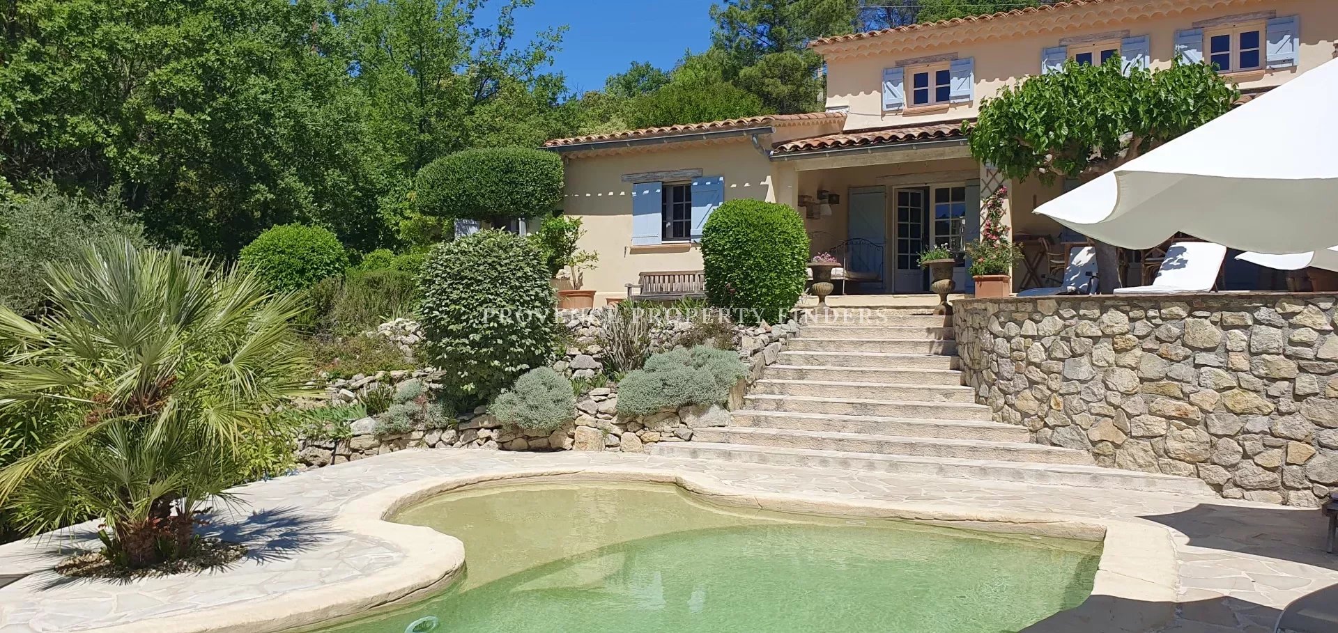 Huis in de Provence, 4 slaapkamers, verwarmd zwembad.