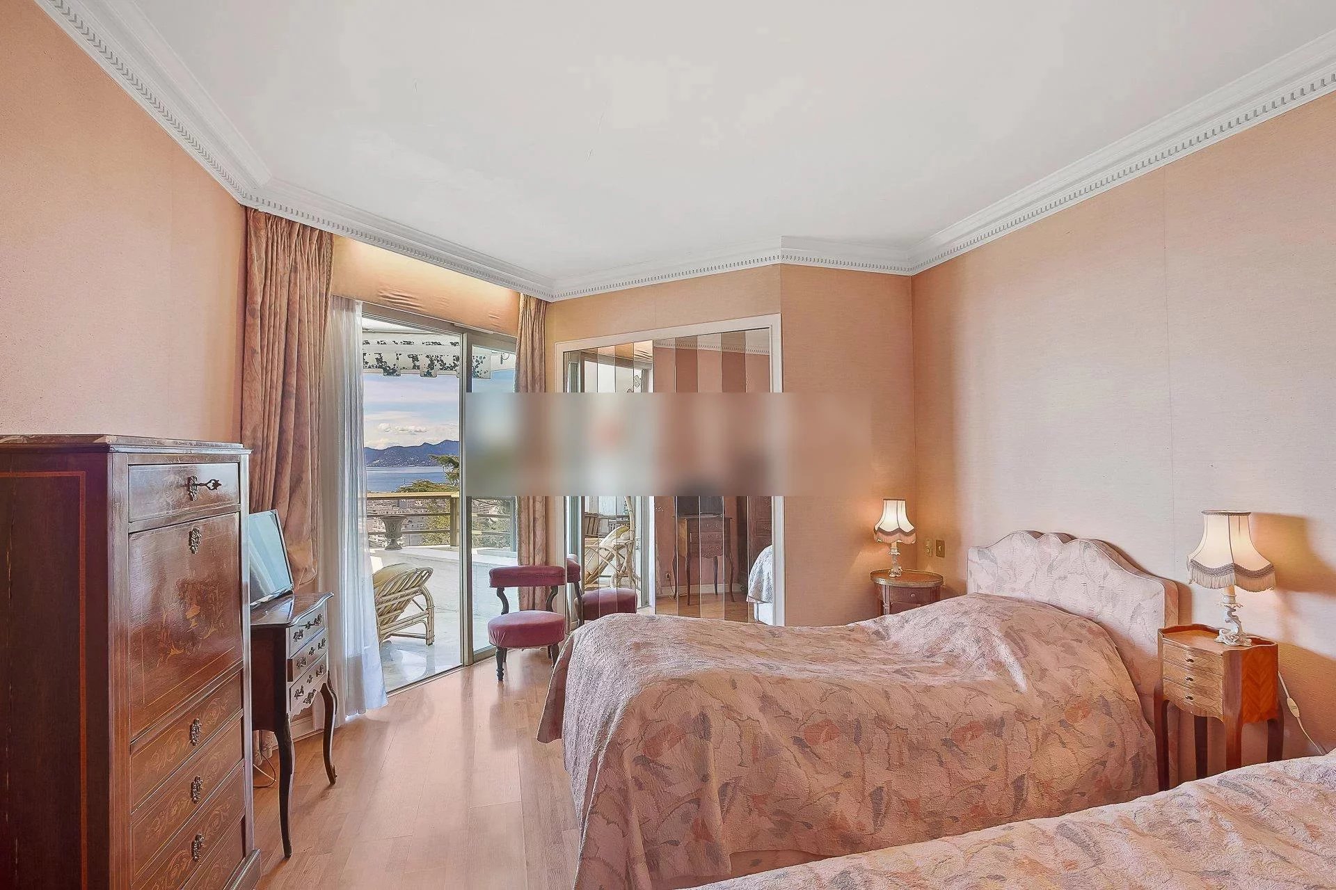 Appartement 2 chambres avec vue panoramique sur la mer - Cannes Californie