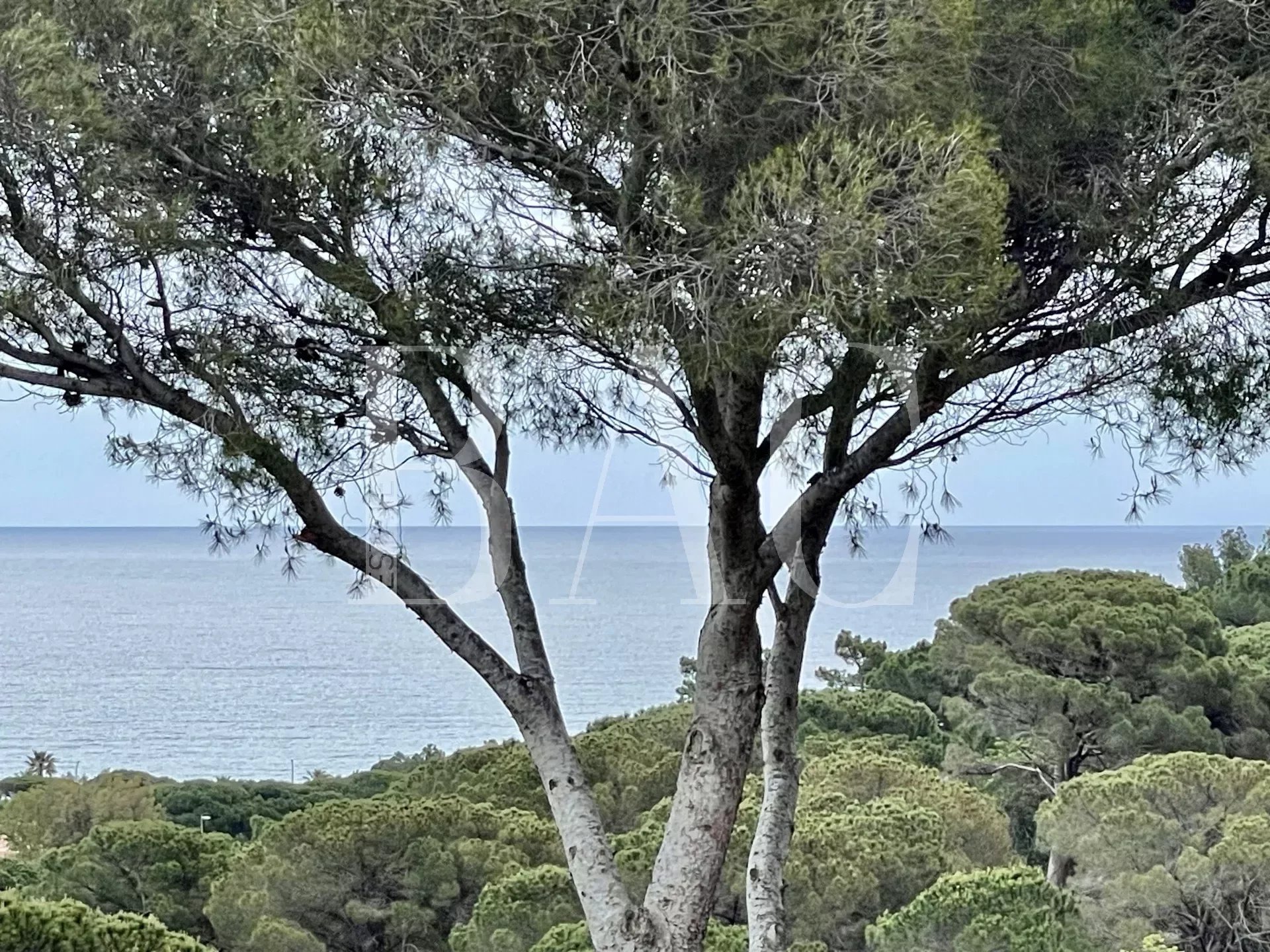 Сент-Максим, вилла с видом на море и зелень, панорамный вид и всего в 600 метрах от пляжа