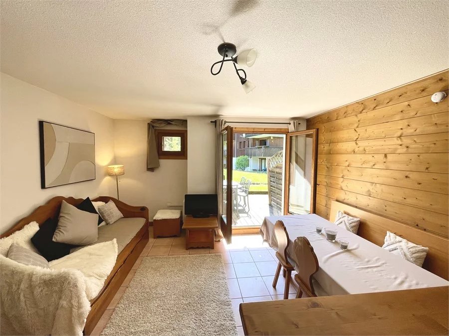 Semi-detached chalet with incredible view - Samoëns