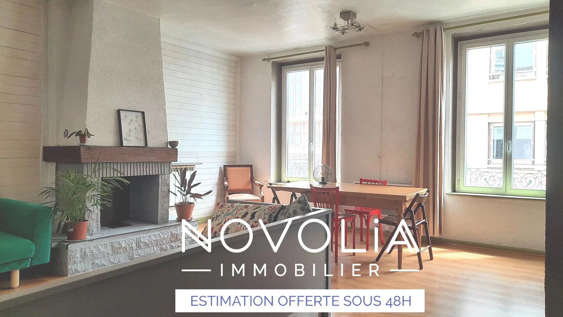 Achat Appartement, Surface de 65.8 m²/ Total carrez : 65.8 m², 3 pièces, Lyon 7ème (69 007)