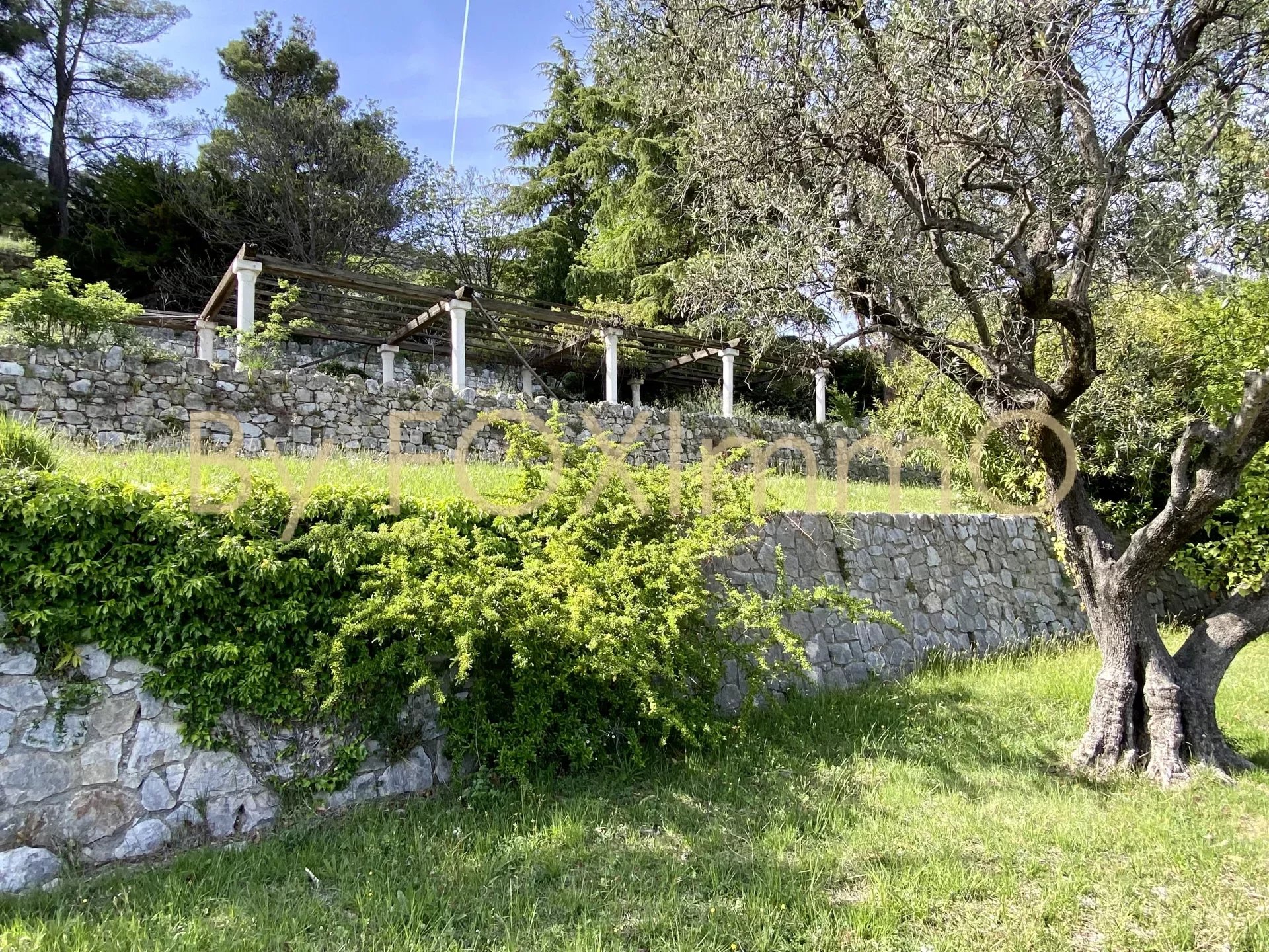 For sale on the French Riviera - Vence - Beautiful Land 3000m2 - Panoramic Sea View