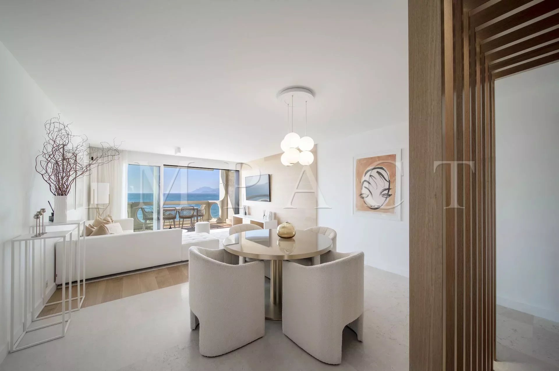 Appartement 3 pièces vue panoramique mer - Cannes Croisette