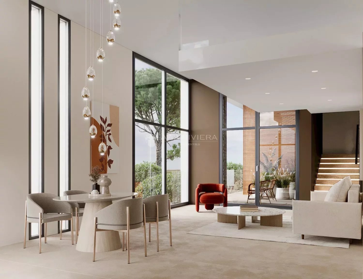 VALBONNE - New build - 4 room top floor apartment in luxury residence
