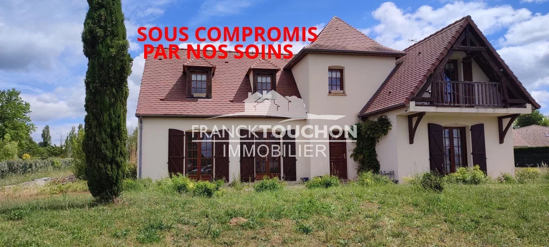 VILLA - 1h de PARIS - SUD 77 - SOUPPES S/ LOING (77460) - 180 m² hab - terrain 4900 m²