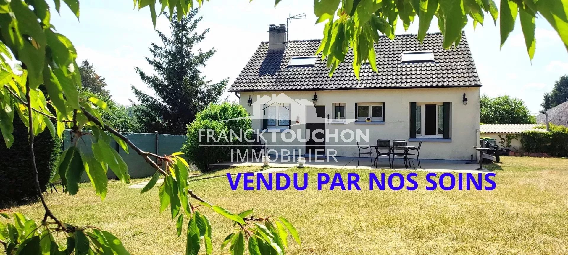 PAVILLON FERRIERES (45210) à 1h de PARIS - 118 m² - 5 chambres - sous-sol - garage - terrain 2299 m²