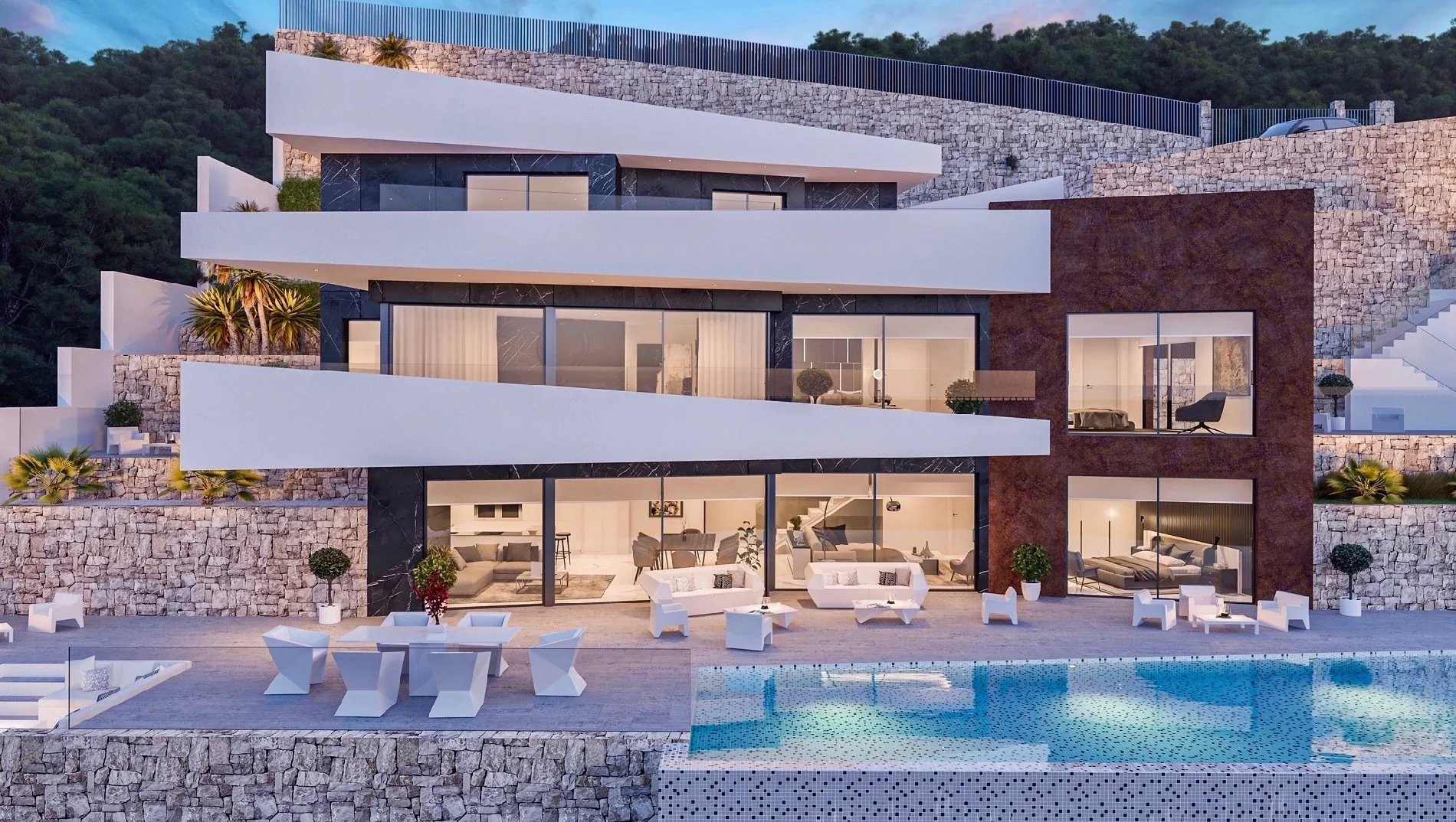 Villa de lujo de nueva construcción en Benissa
