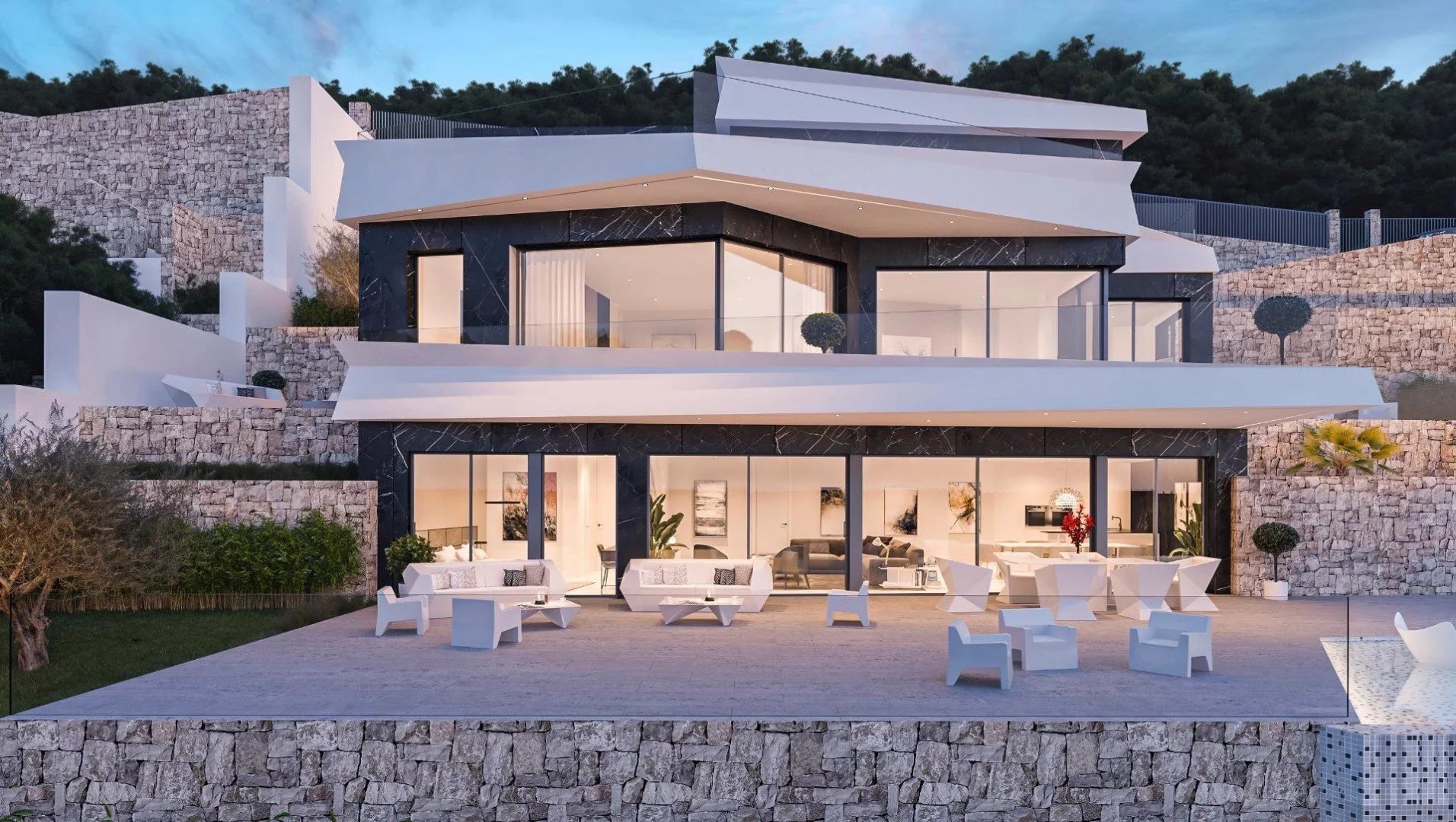 Nieuw gebouwde luxe villa in Benissa