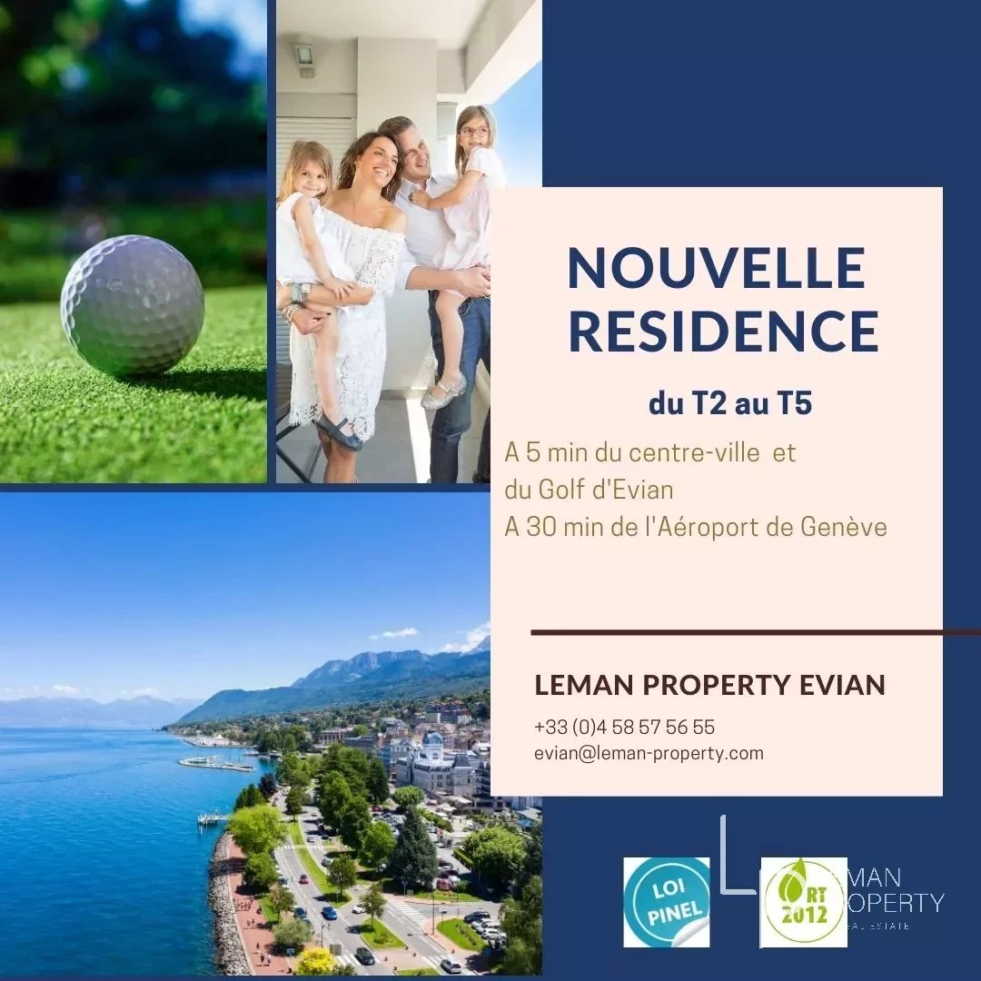 Appartement T4 - Rez-de-jardin - Évian-les-Bains