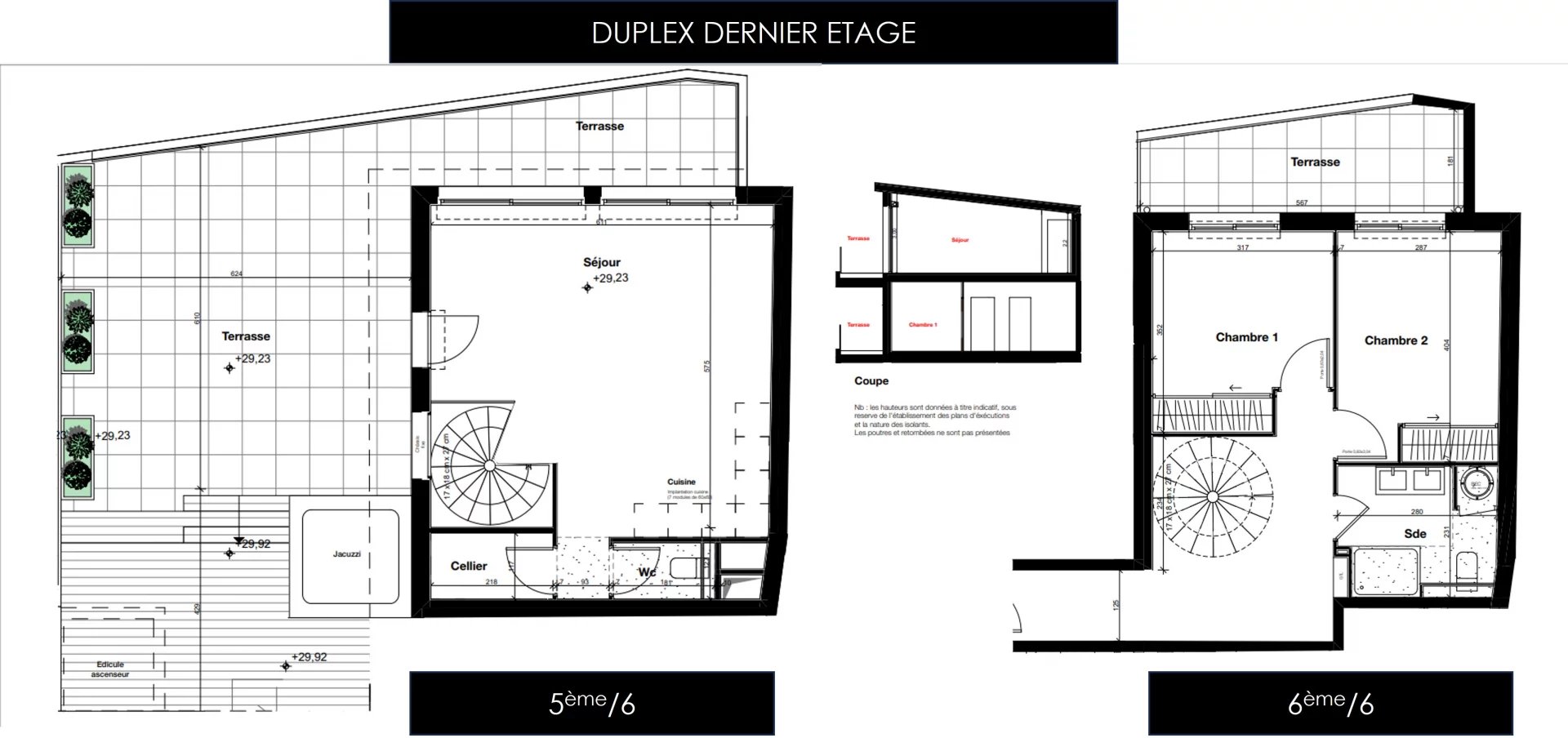 DUPLEX SUR LE TOIT CARNOLES