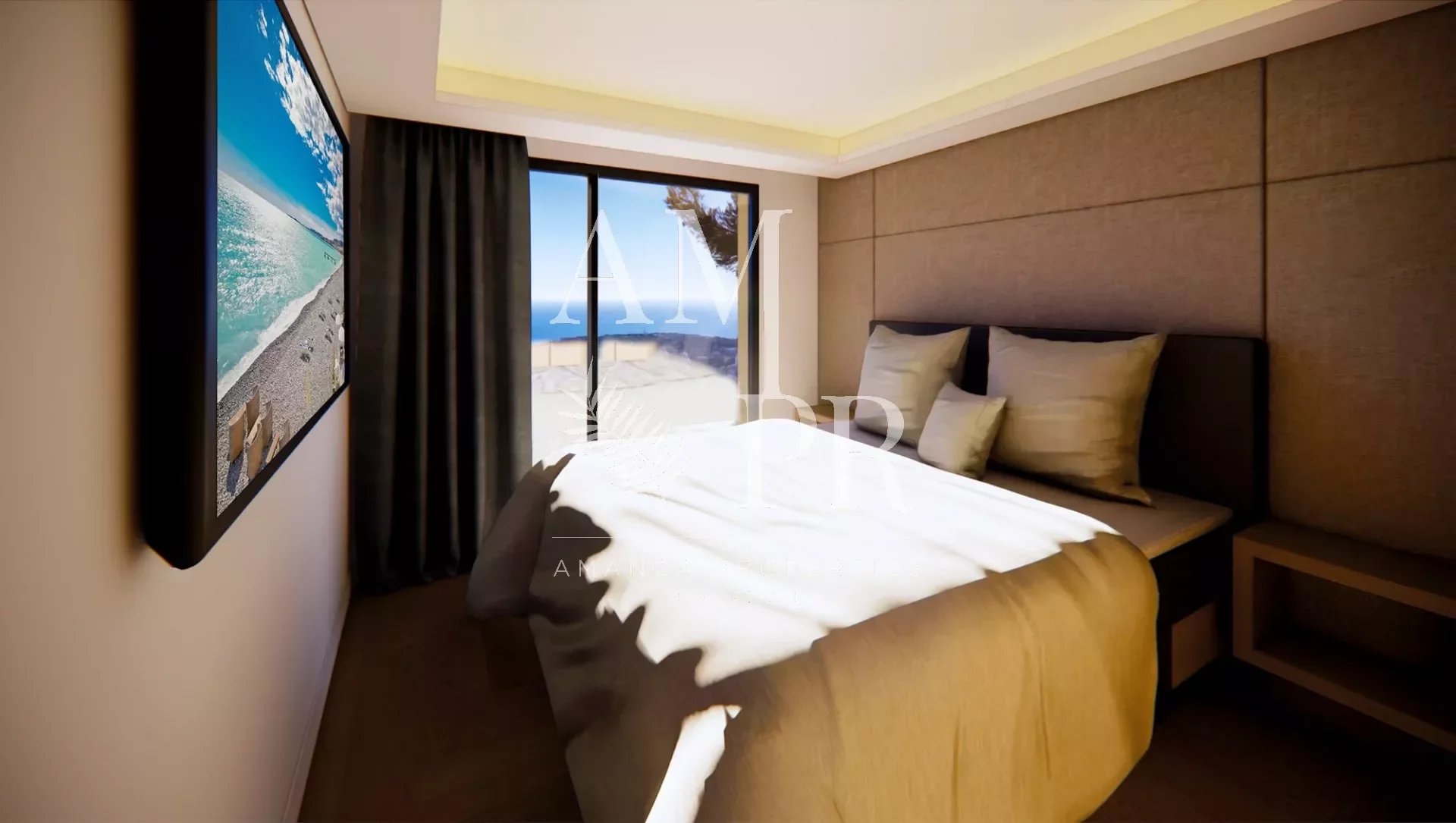 Contemporary 5-room villa with enchanting sea view