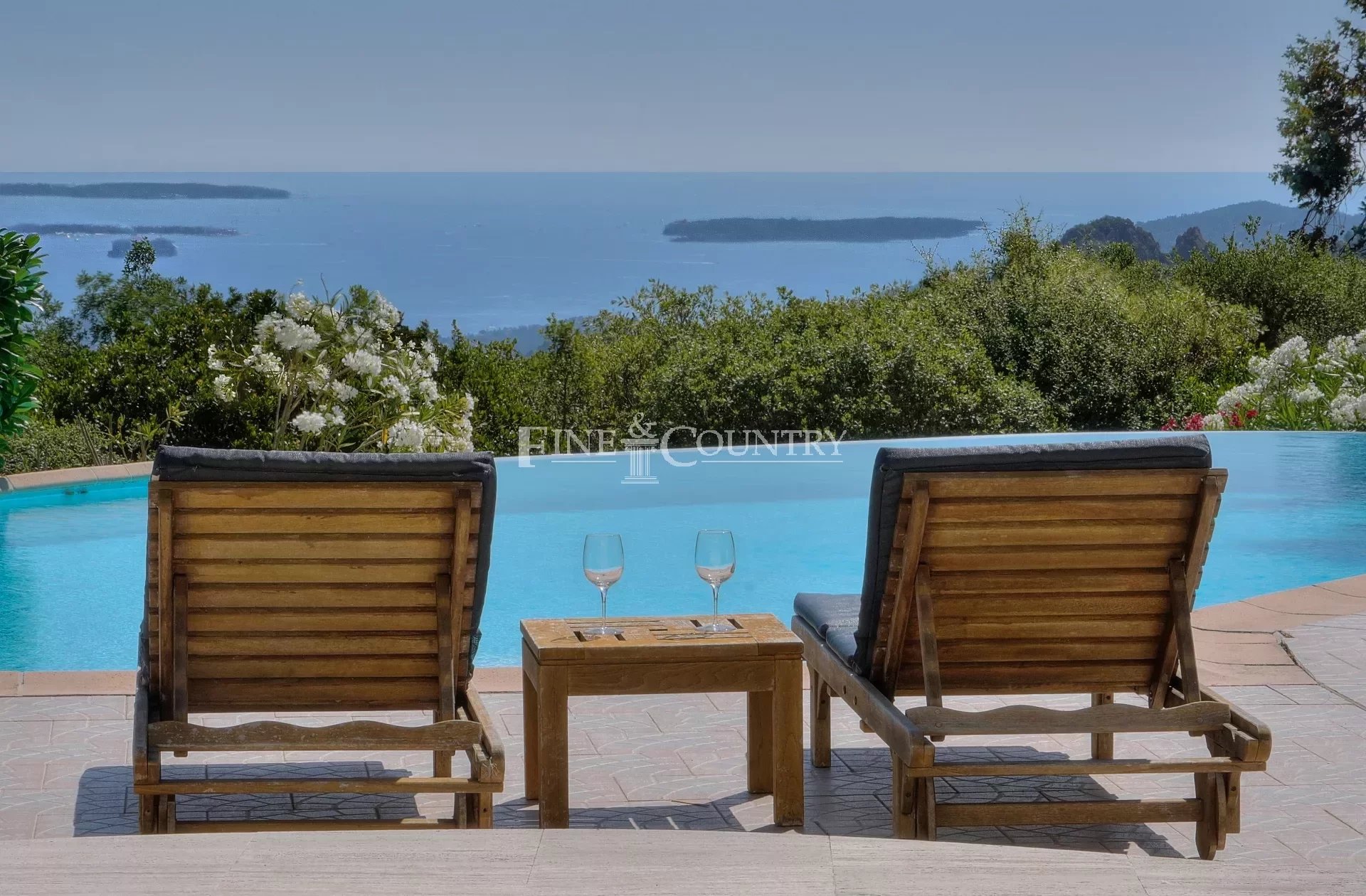 Sea View Villa For Sale in Mandelieu La Napoule Accommodation in Cannes