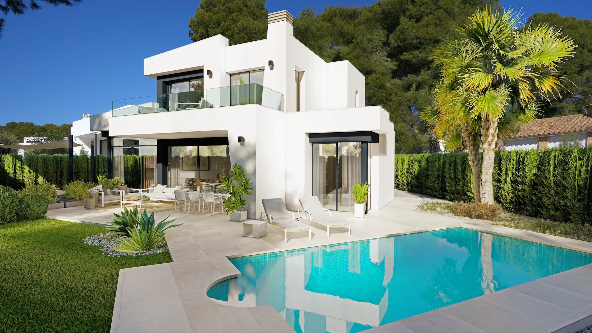 Modern new build villa in Benissa