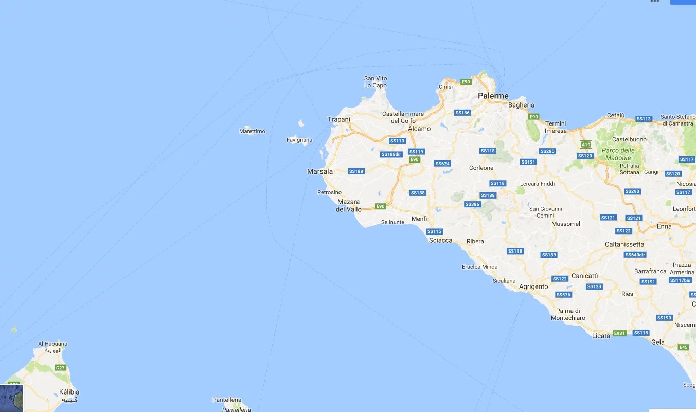 Propriété en Sicile en bord de mer