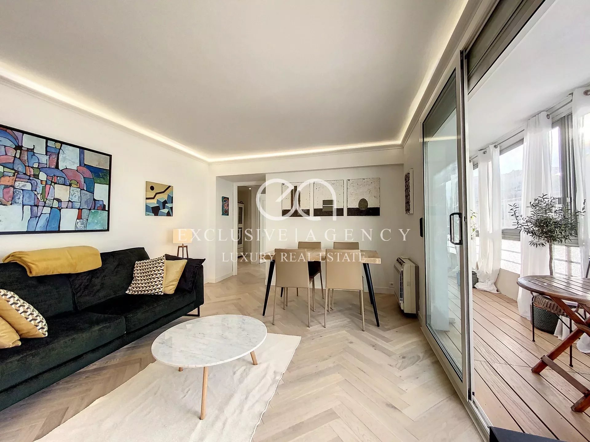 Cannes Croisette - 3 Zimmer - 62 m² - Luxusresidenz