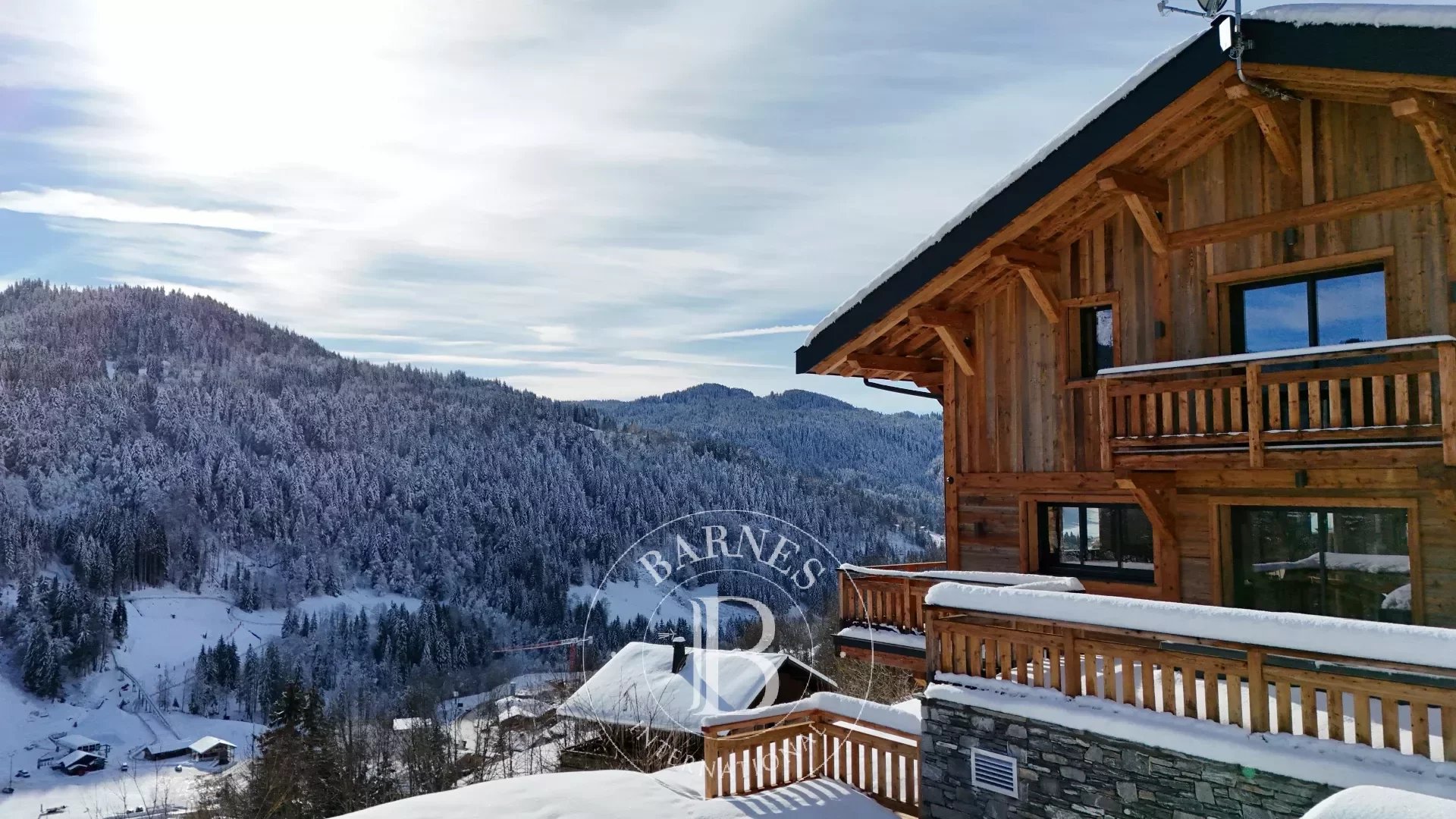 Photo of Les Gets - Luxury chalet of 440m² - Jacuzzi - Piste and Village view