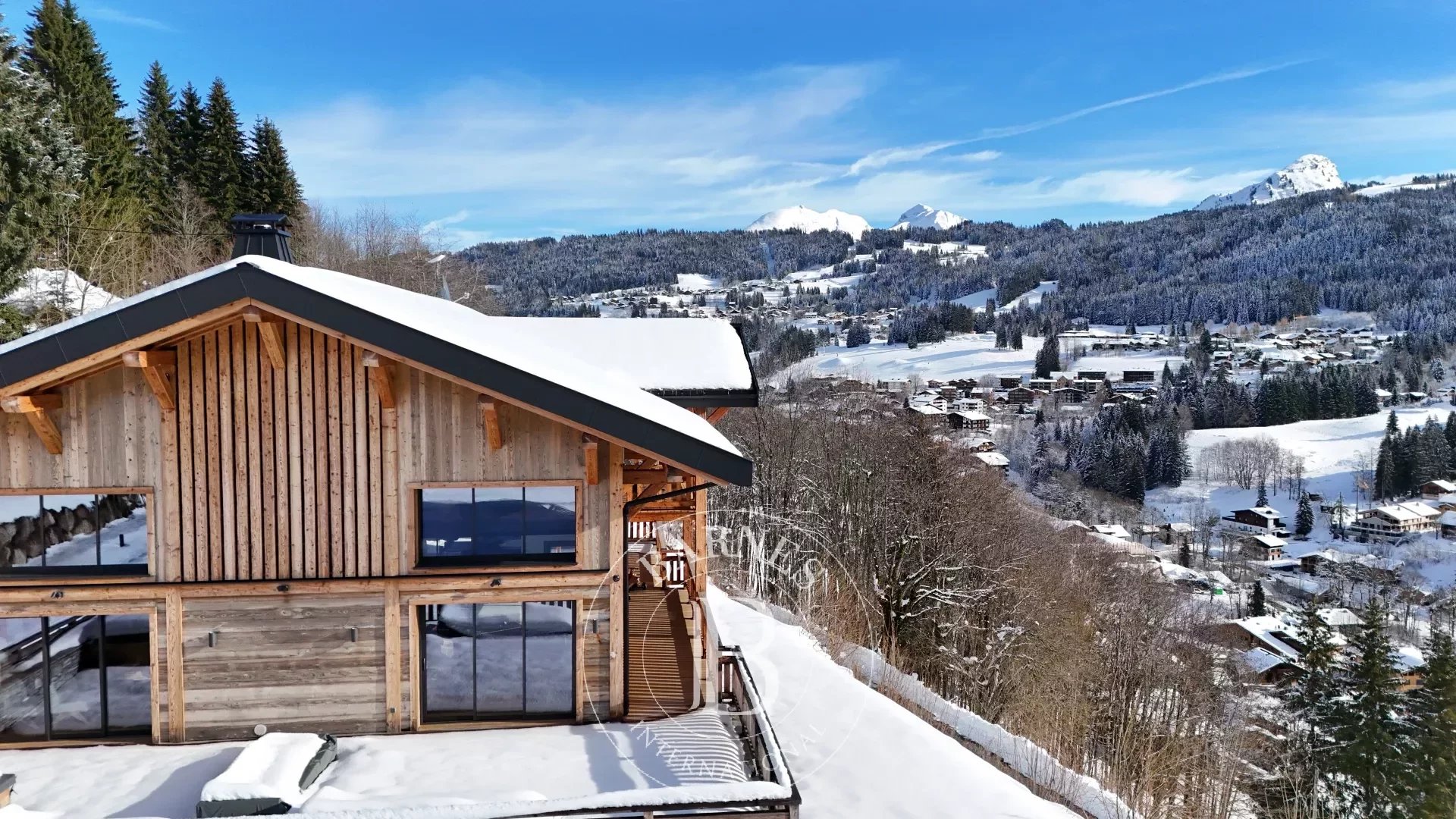 Photo of Les Gets - Luxury chalet of 440m² - Jacuzzi - Piste and Village view