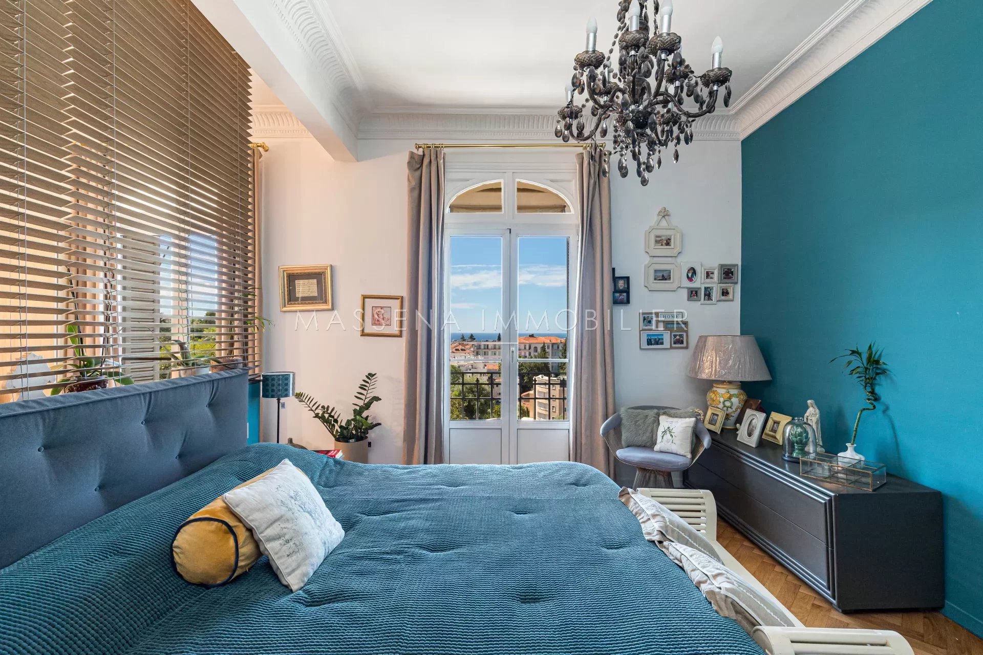 Nice Cimiez - Wonderfull 3bedrooms apartment with sea view in palace Belle Epoque
