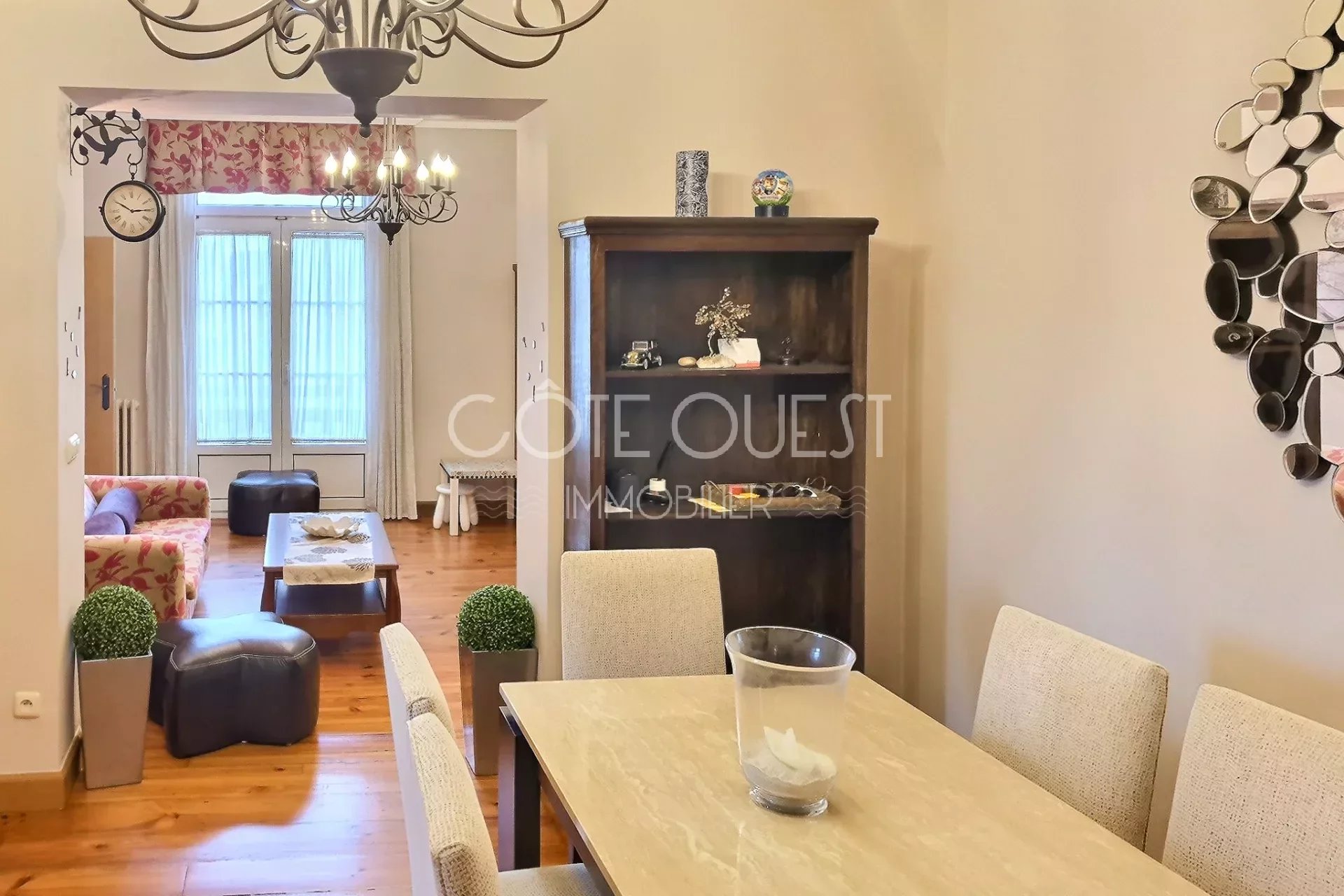 A 4-ROOM APARTMENT IN THE HEART OF BIARRITZ