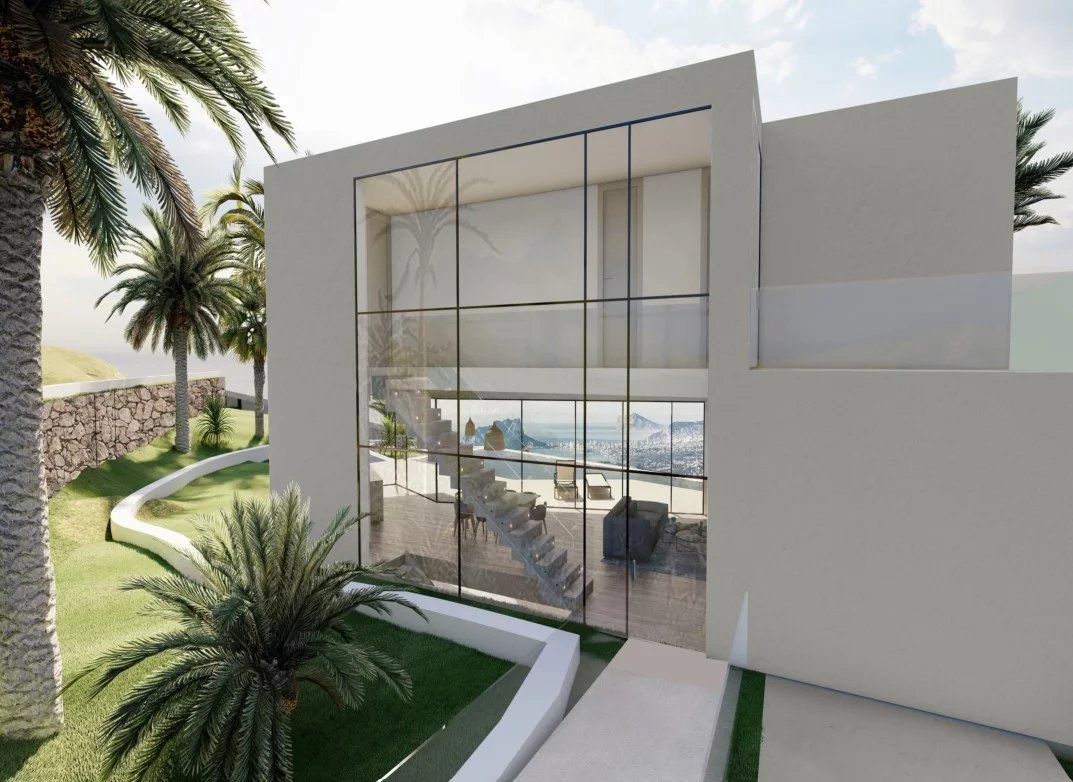 Luxueuze nieuwbouw villa met fantastisch zeezicht in Benissa
