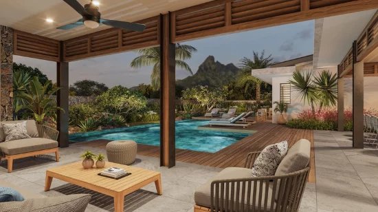 Ekô Savannah Mauritius - New Villas set in landscaped garden