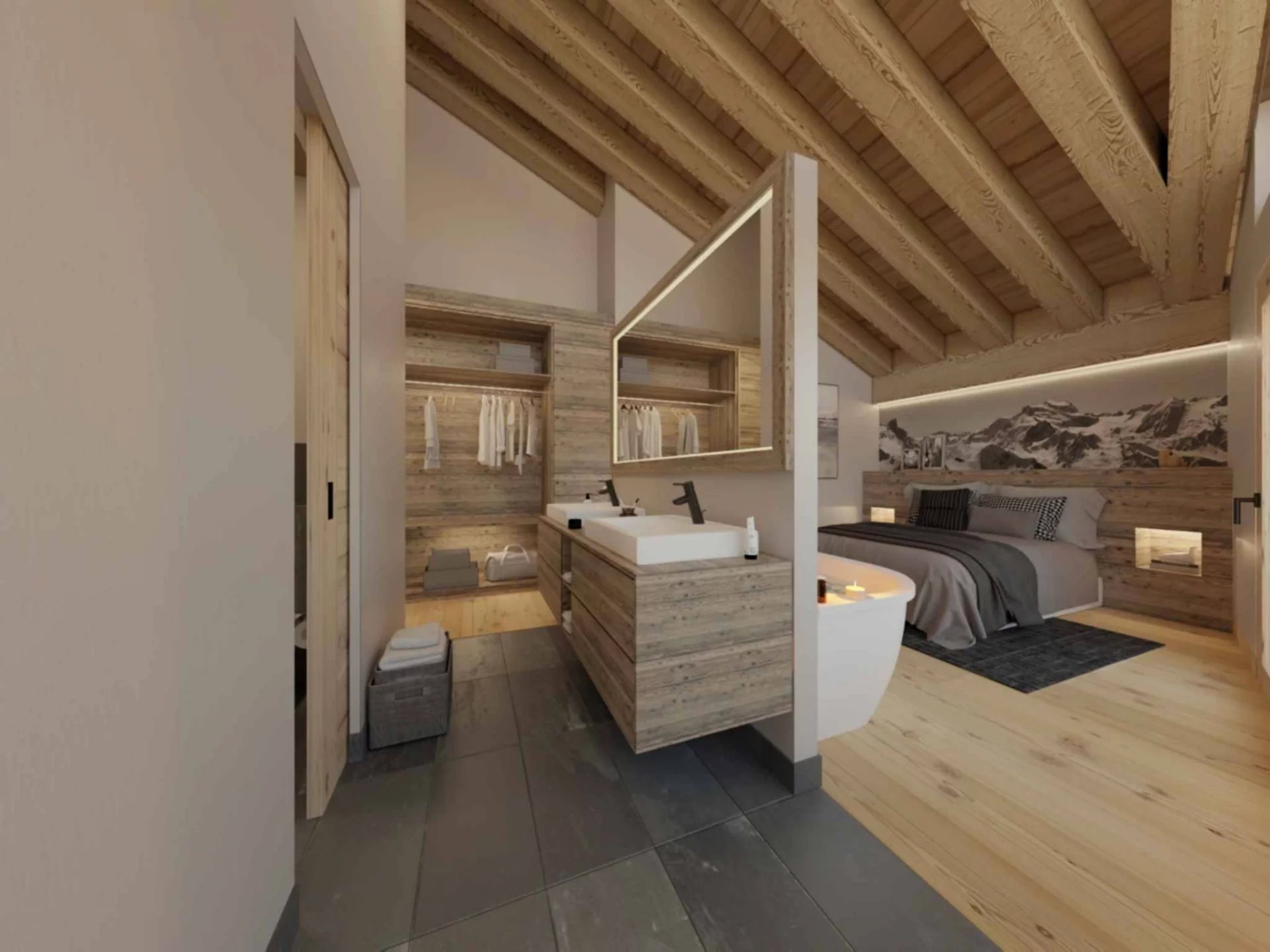 Magnifique duplex en attique au cœur de Nendaz