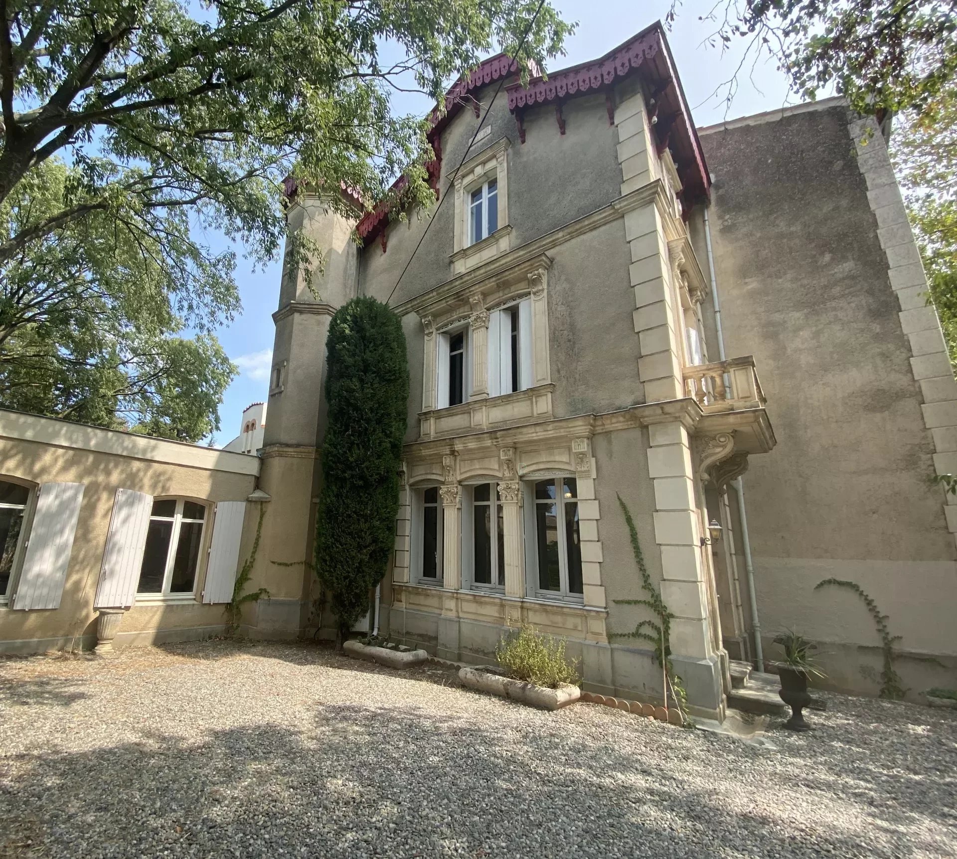 Fabulous 19th Century Manor House in popular Corbières village