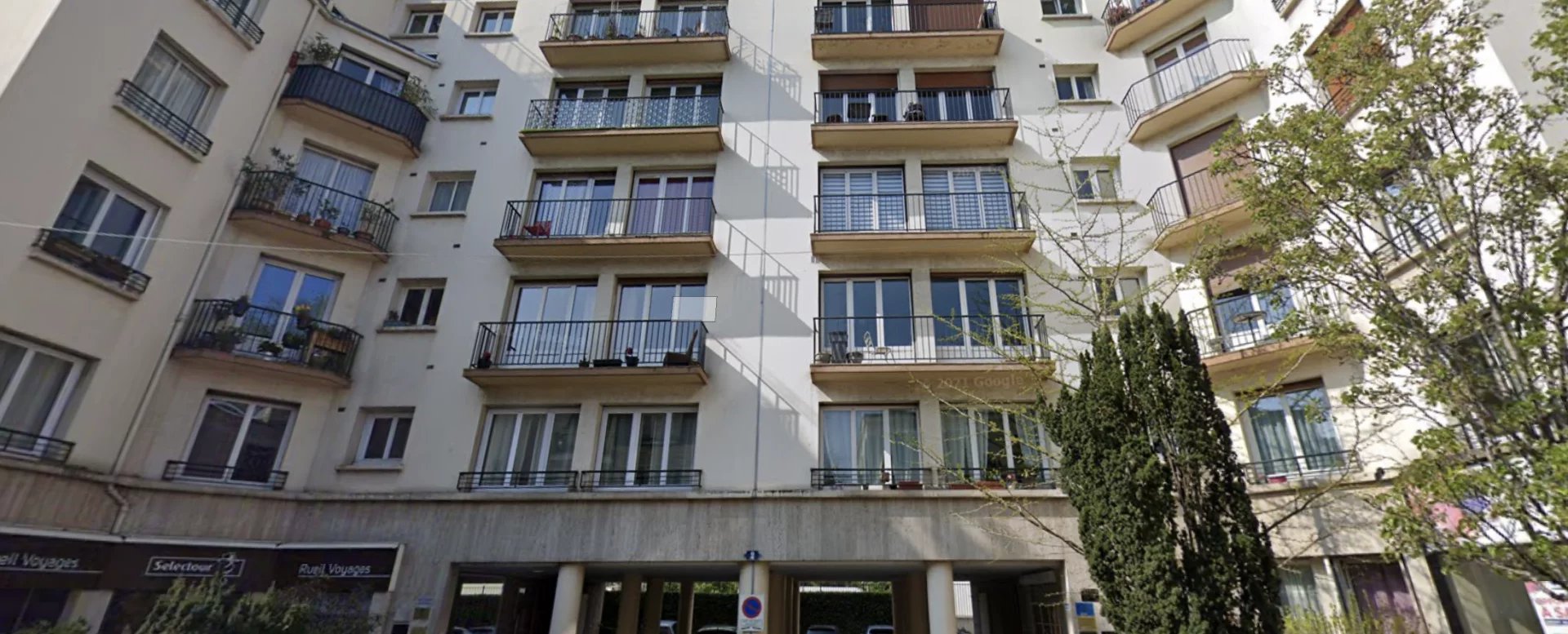 Appartement traversant T4 de 83 m² + cave à Reuil-Malmaison