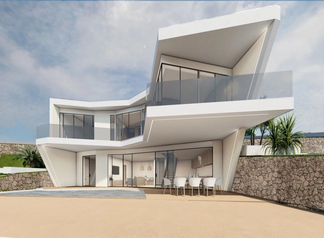 Villa moderne avec vue imprenable sur la côte de Benissa