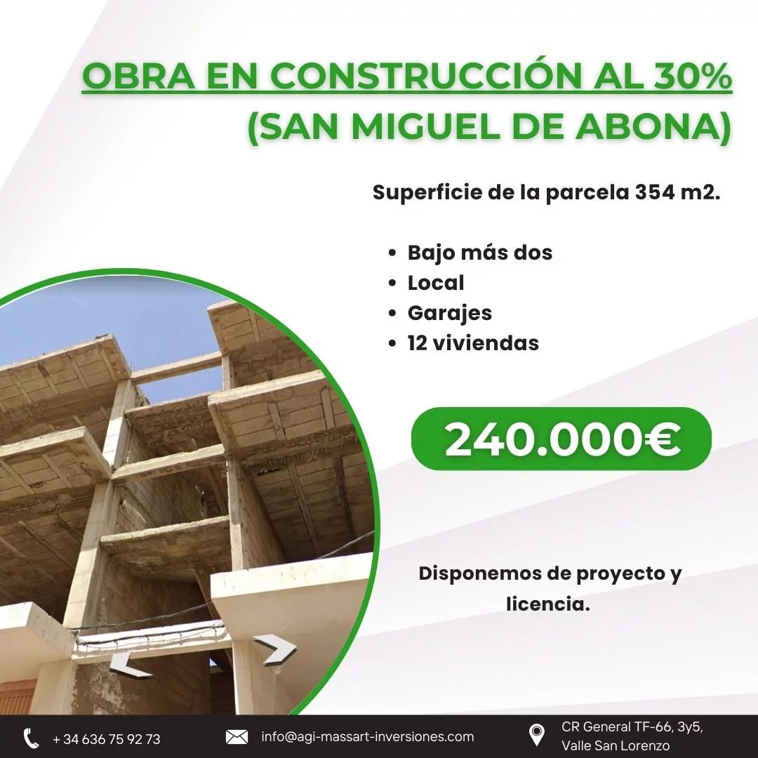 Building under construction - Guargacho.