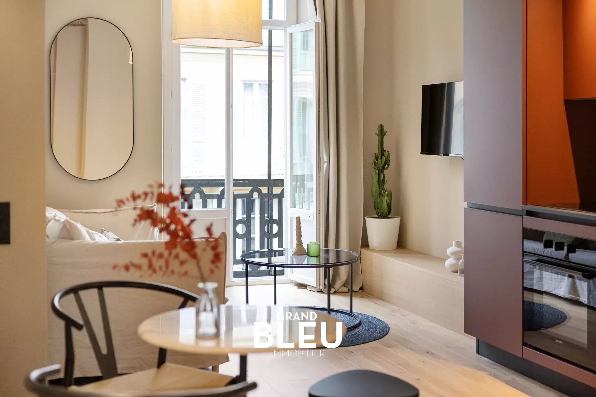 Vente Appartement 46m² 3 Pièces à Nice (06000) - Grand Bleu Immobilier Collines