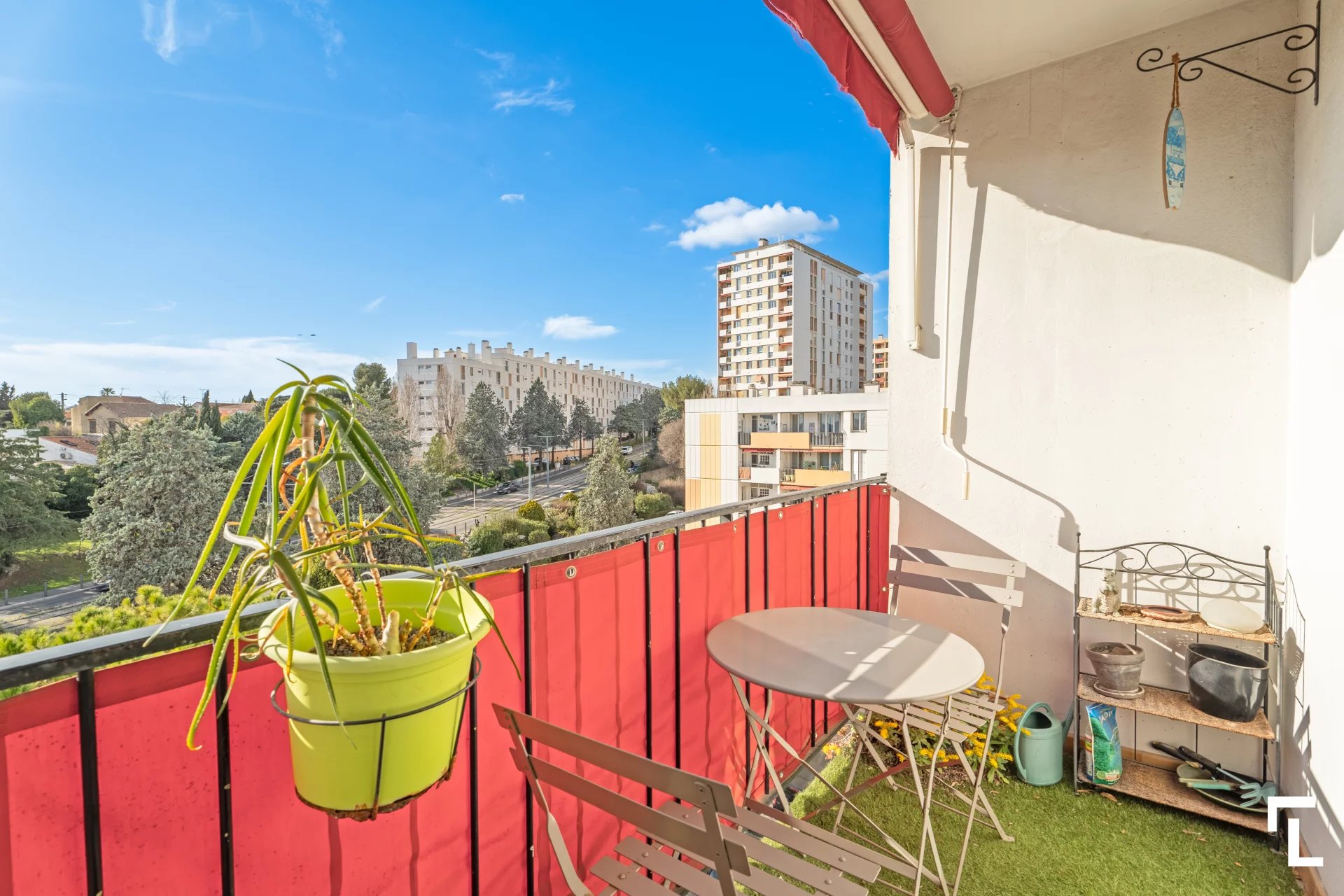 LE RAYONNANT  - Appartement T3 de 59m2 Dernier étage + Balcon - 13012 LA FOURRAGERE