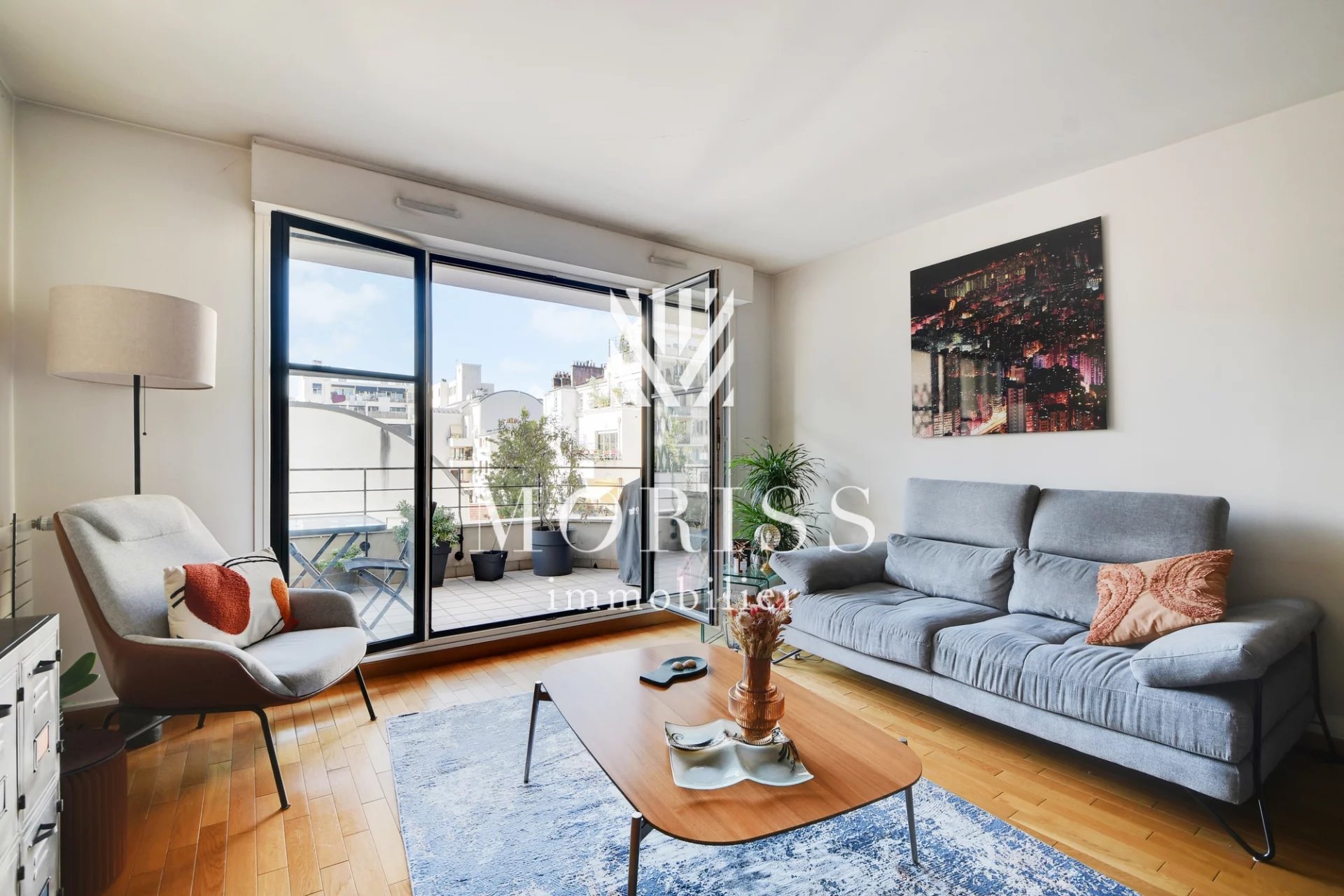 75014 Paris - Appartement familial avec terrasse - Image Array