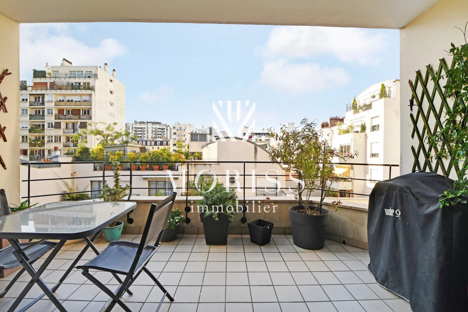 75014 Paris - Appartement familial avec terrasse - Image Array