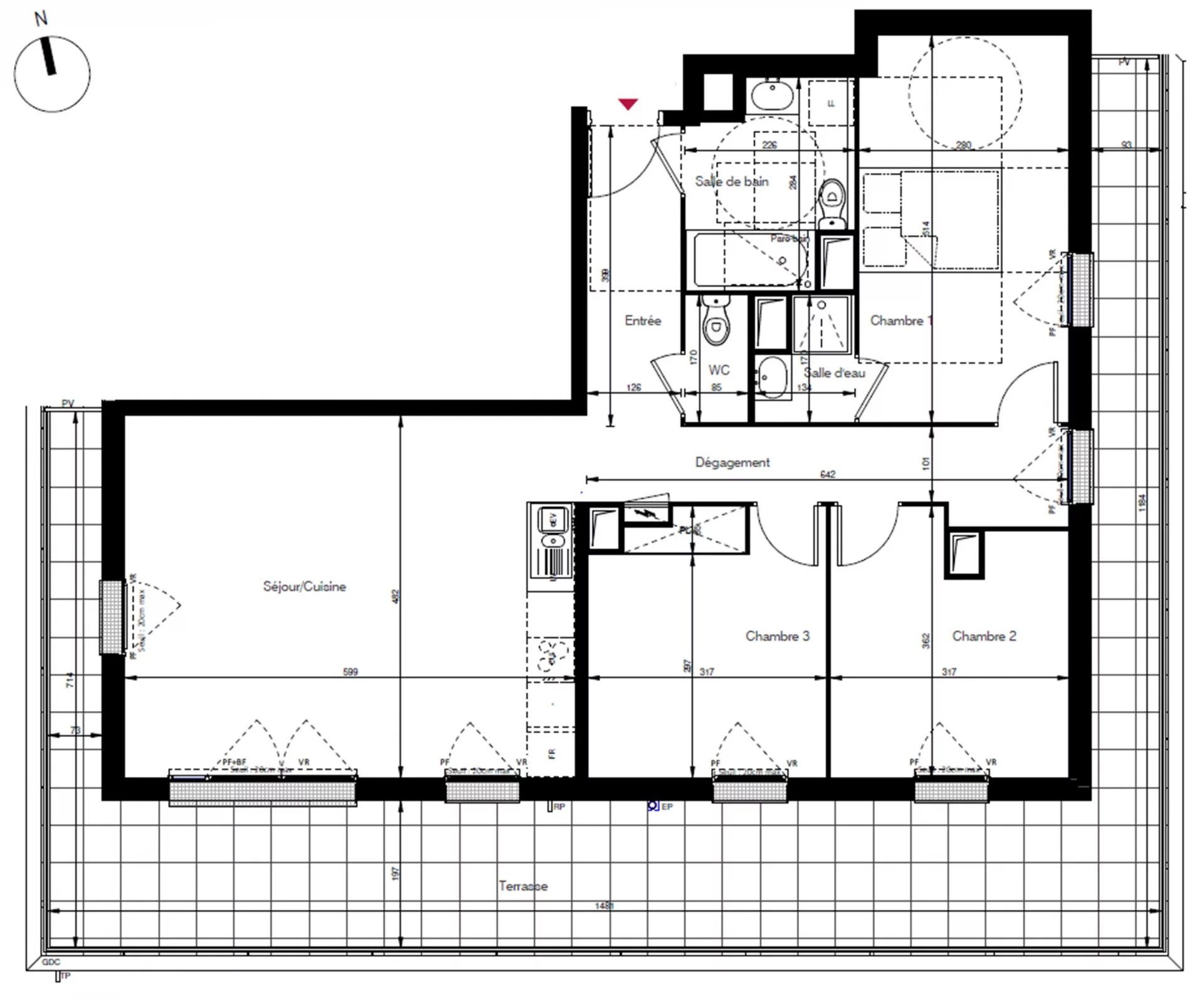 Vente Appartement 86m² 4 Pièces à Les Clayes-sous-Bois (78340) - Futur Transactions