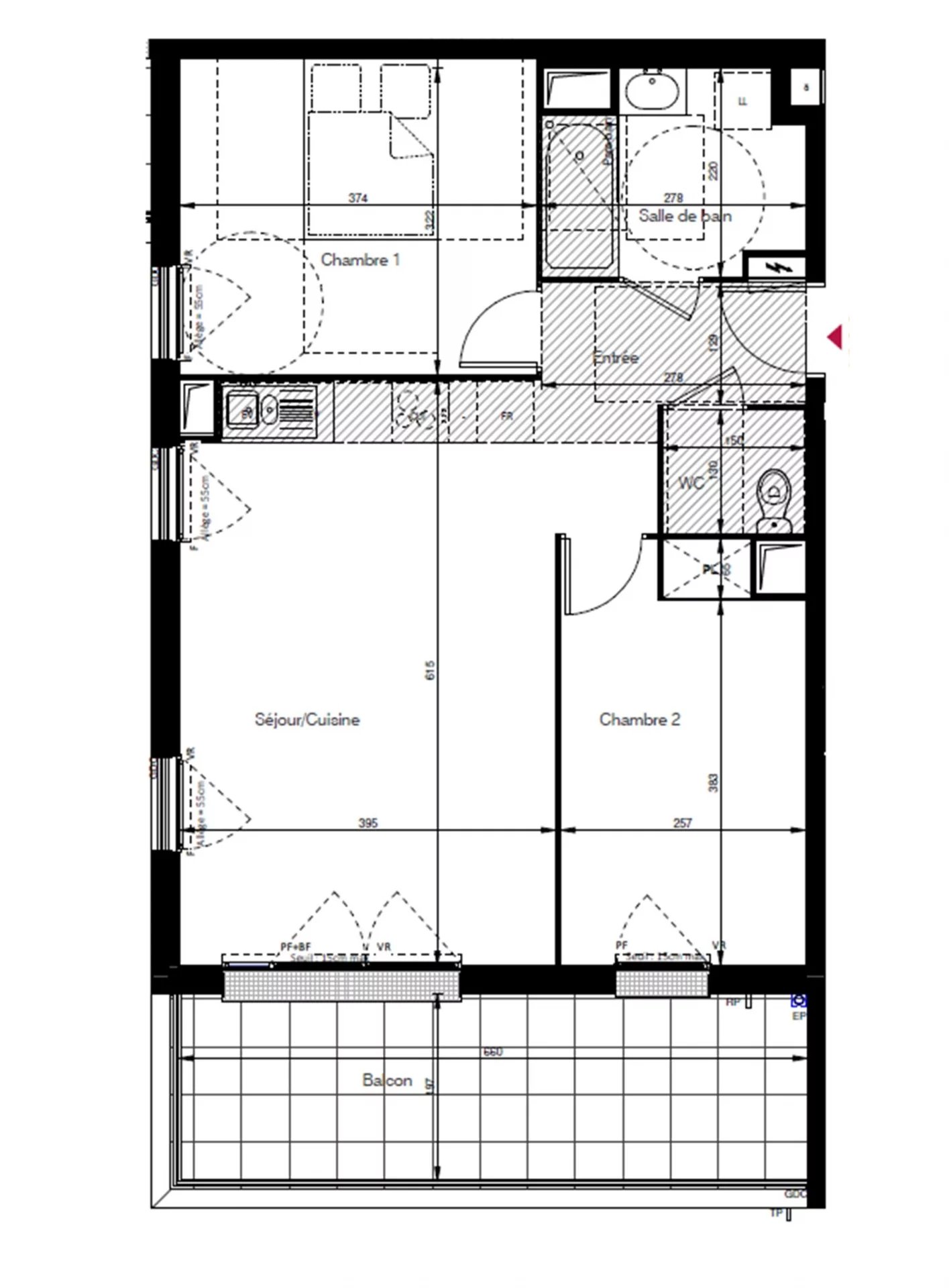 Vente Appartement 60m² 3 Pièces à Les Clayes-sous-Bois (78340) - Futur Transactions