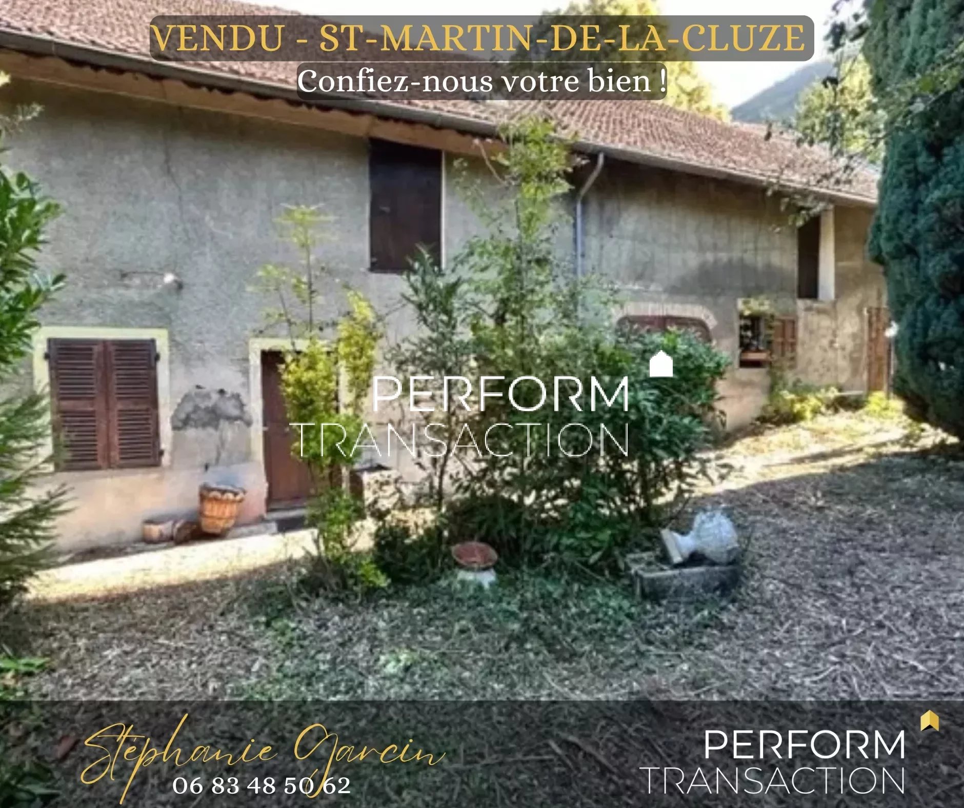 Vente Maison Saint-Martin-de-la-Cluze