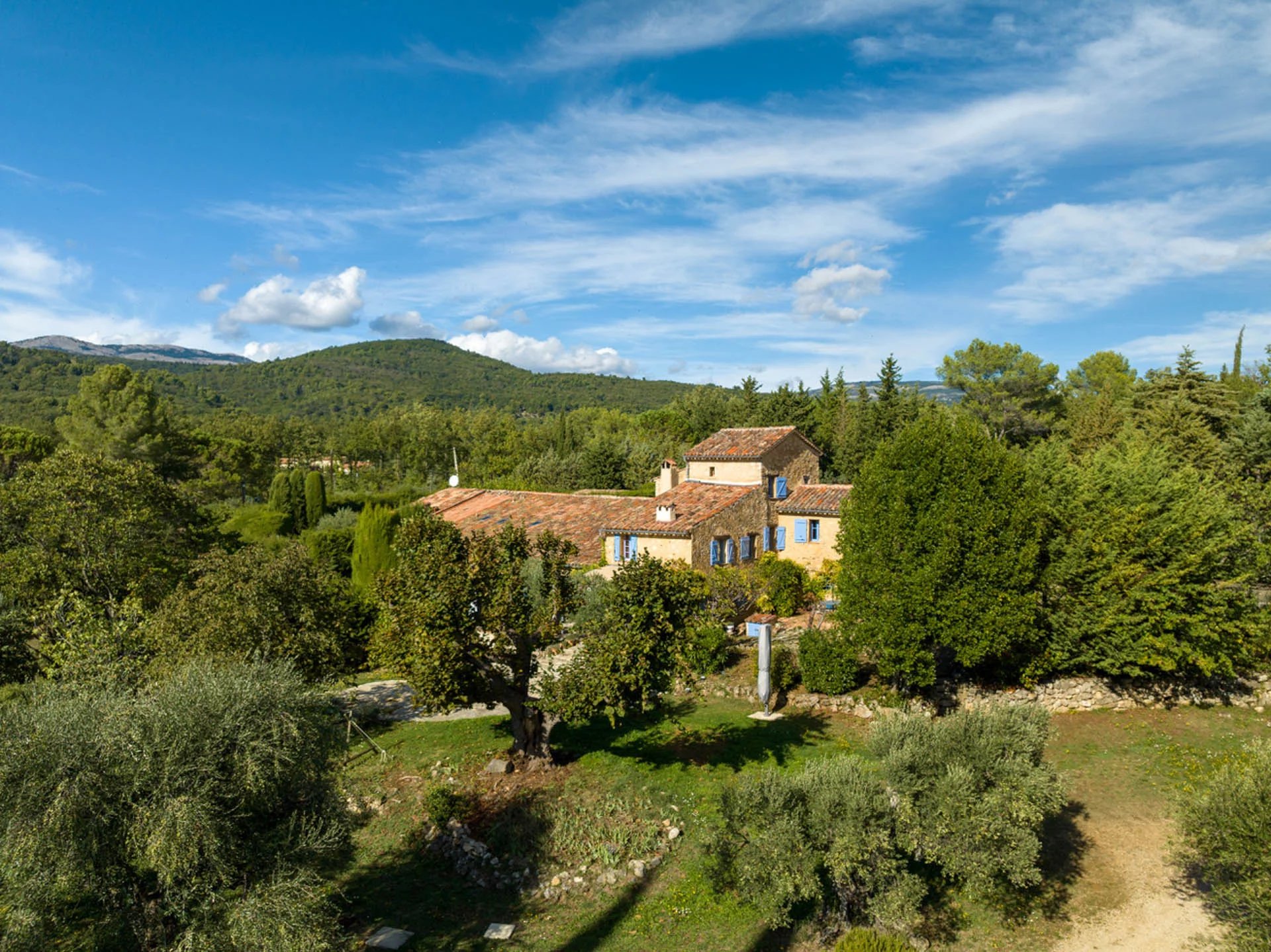 Authentic old bastide with pool - Fayence
