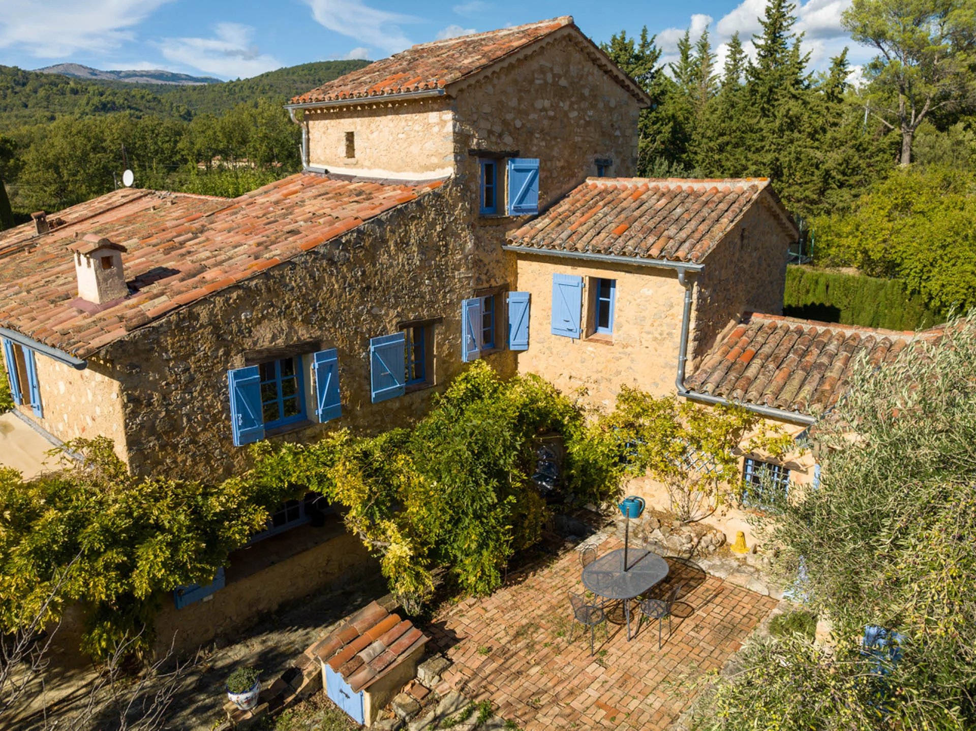 Authentic old bastide with pool - Fayence