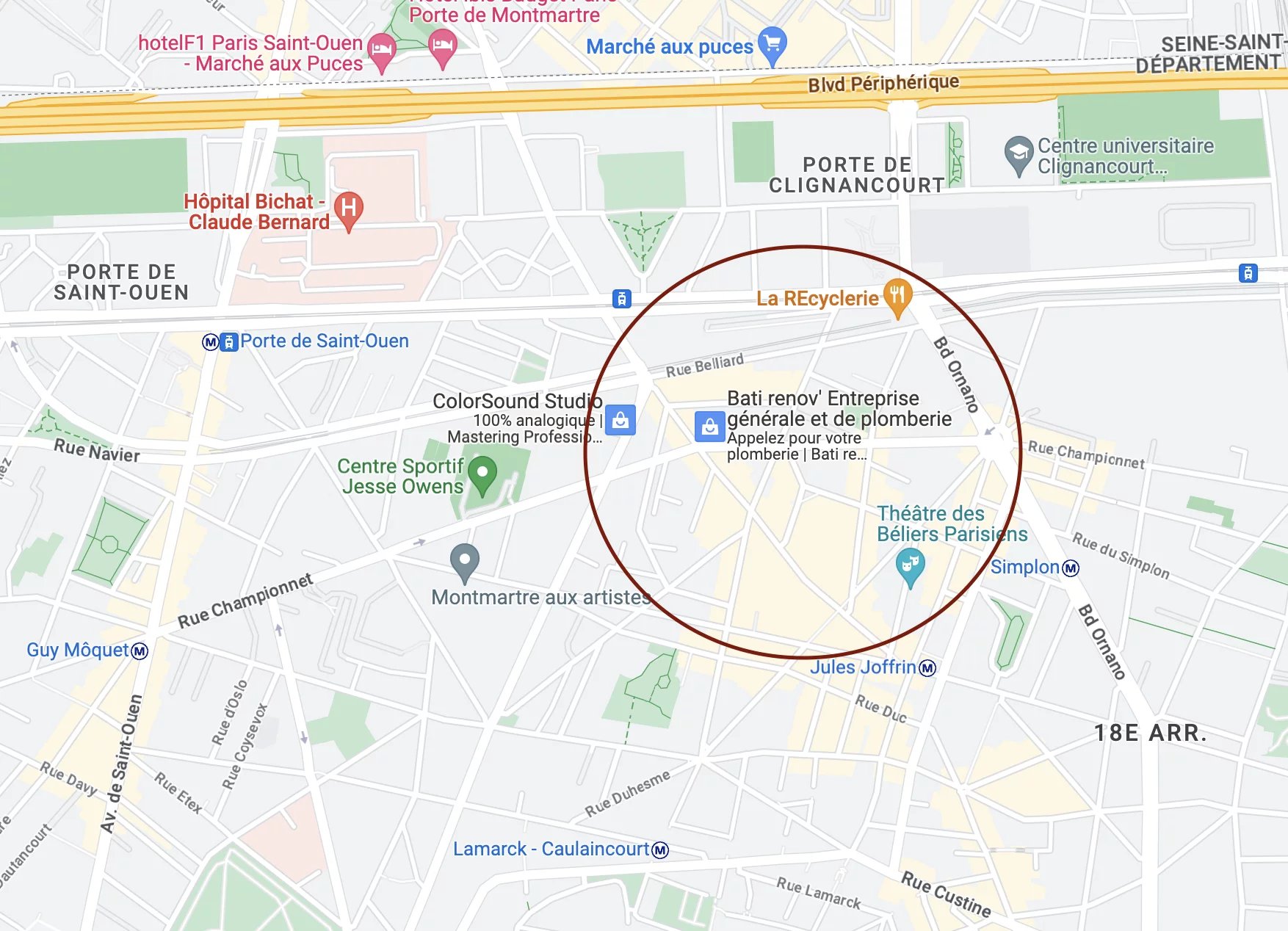 Vente Boutique - Paris 18ème Grandes-Carrières