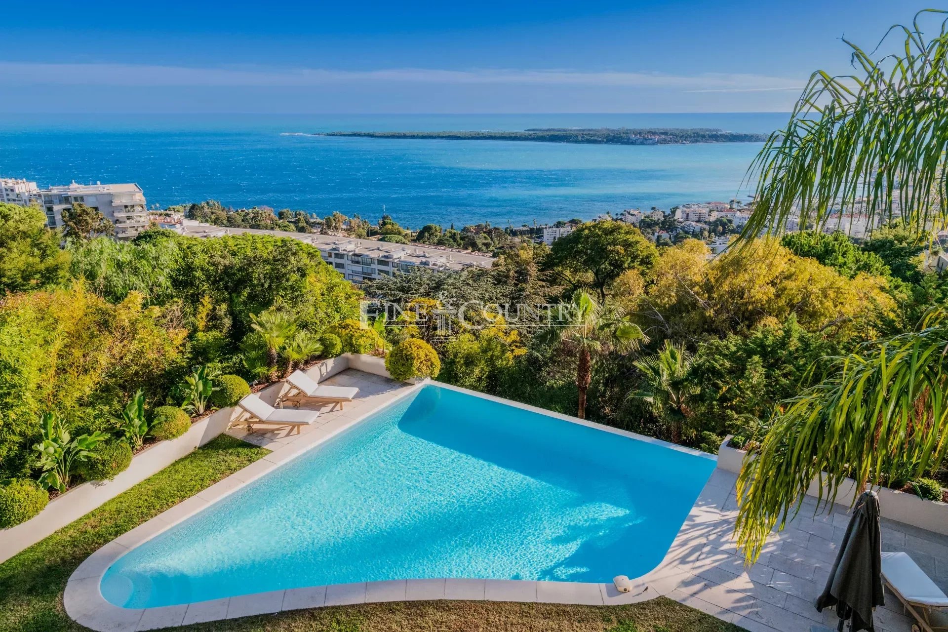 Vente Villa Cannes la Californie avec Vue Mer